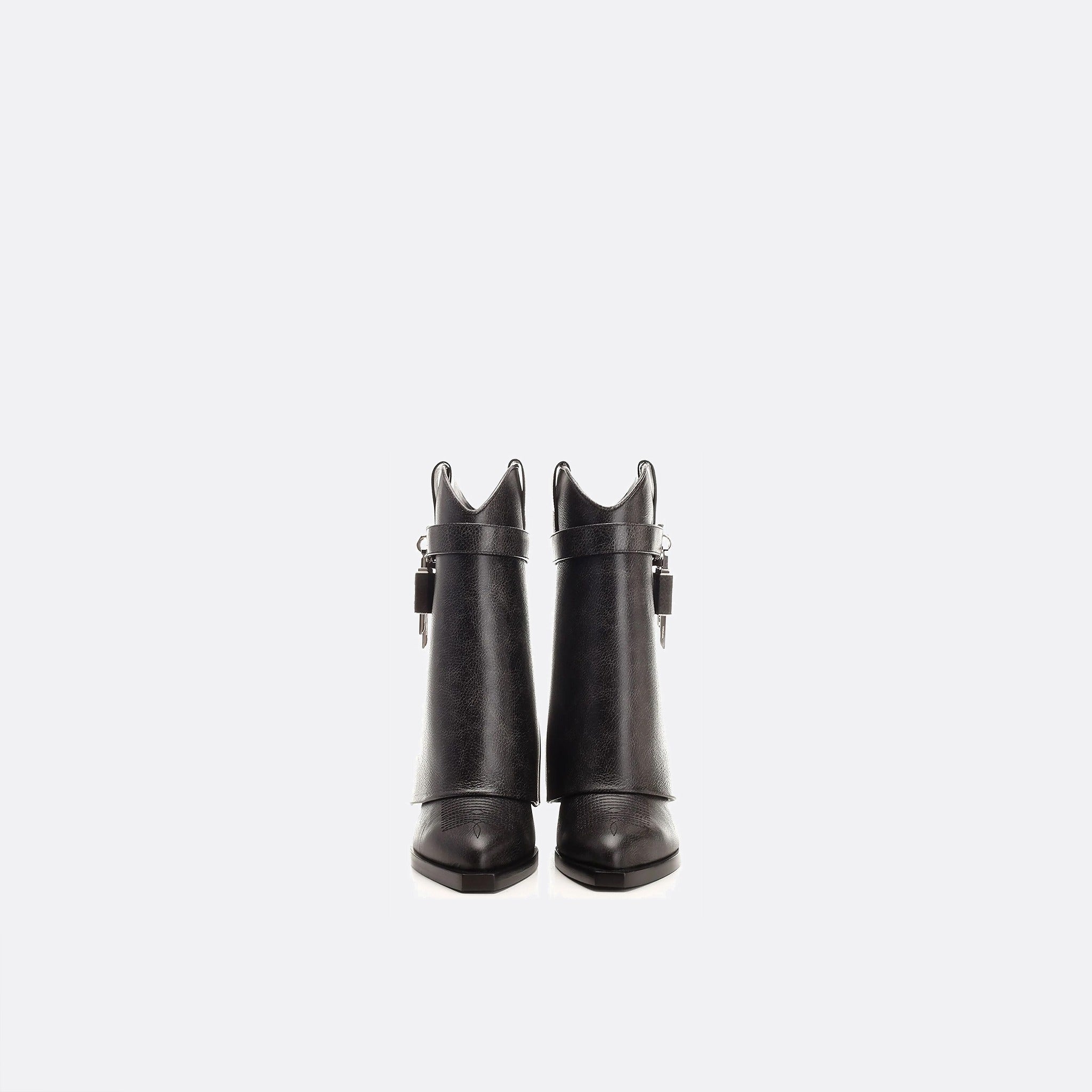 Shark Lock Cowboy Ankle Boots from Givenchy