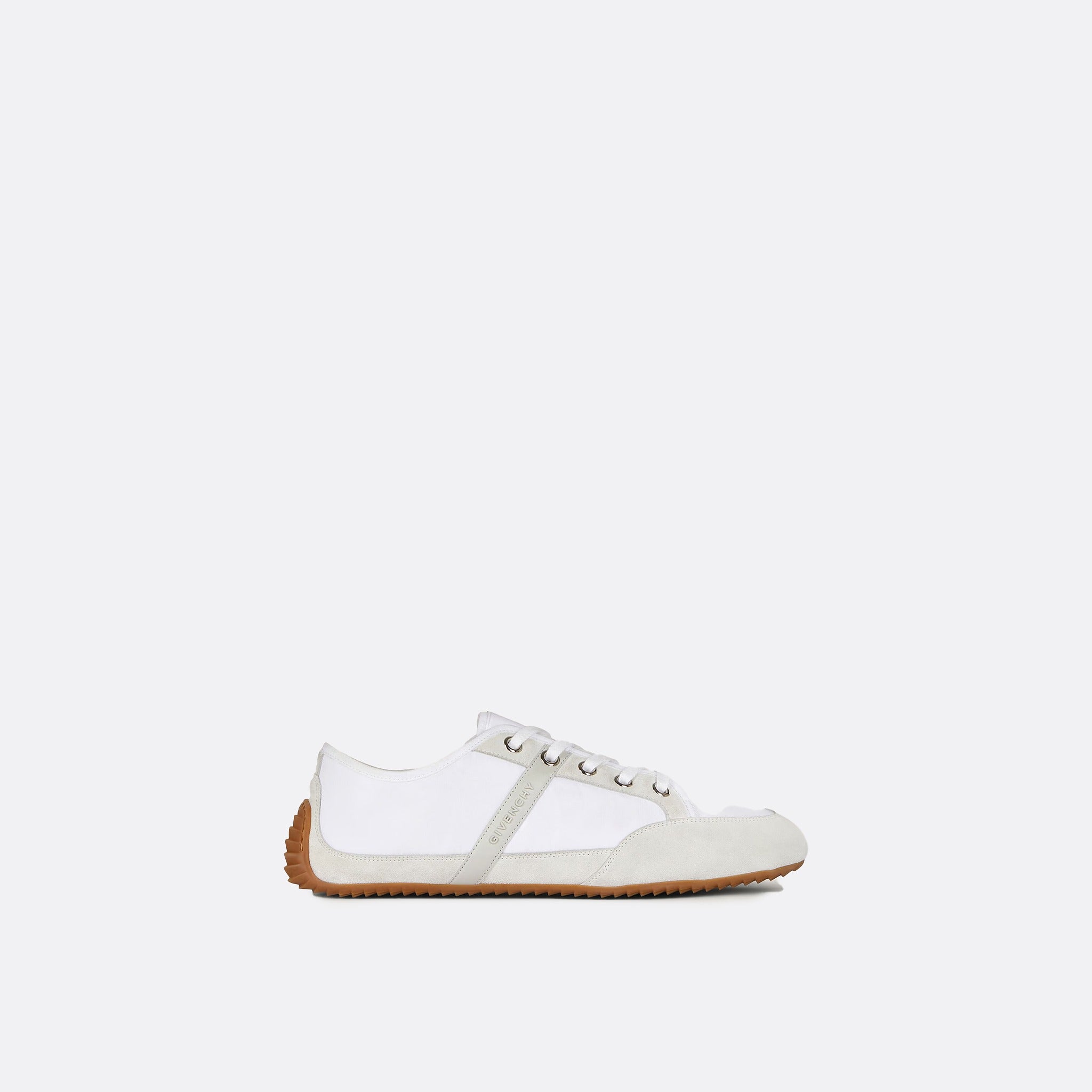 Slim Sneakers Nylon and Suede from Givenchy in White