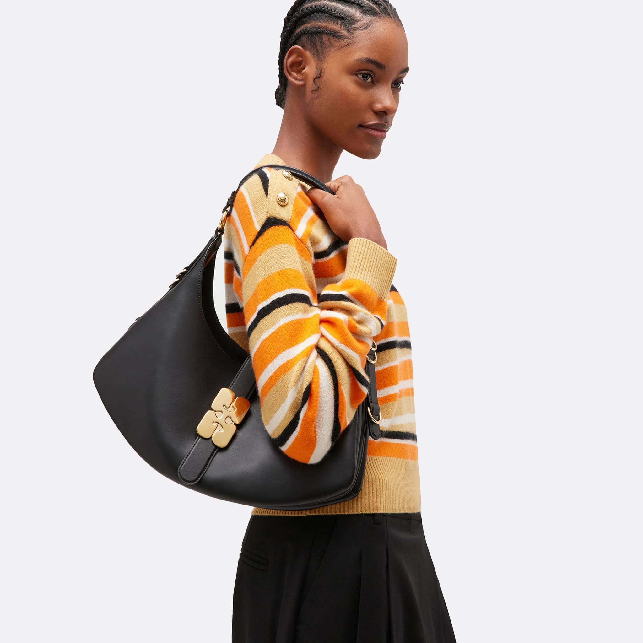 Small Kat Bag from GANNI in Black