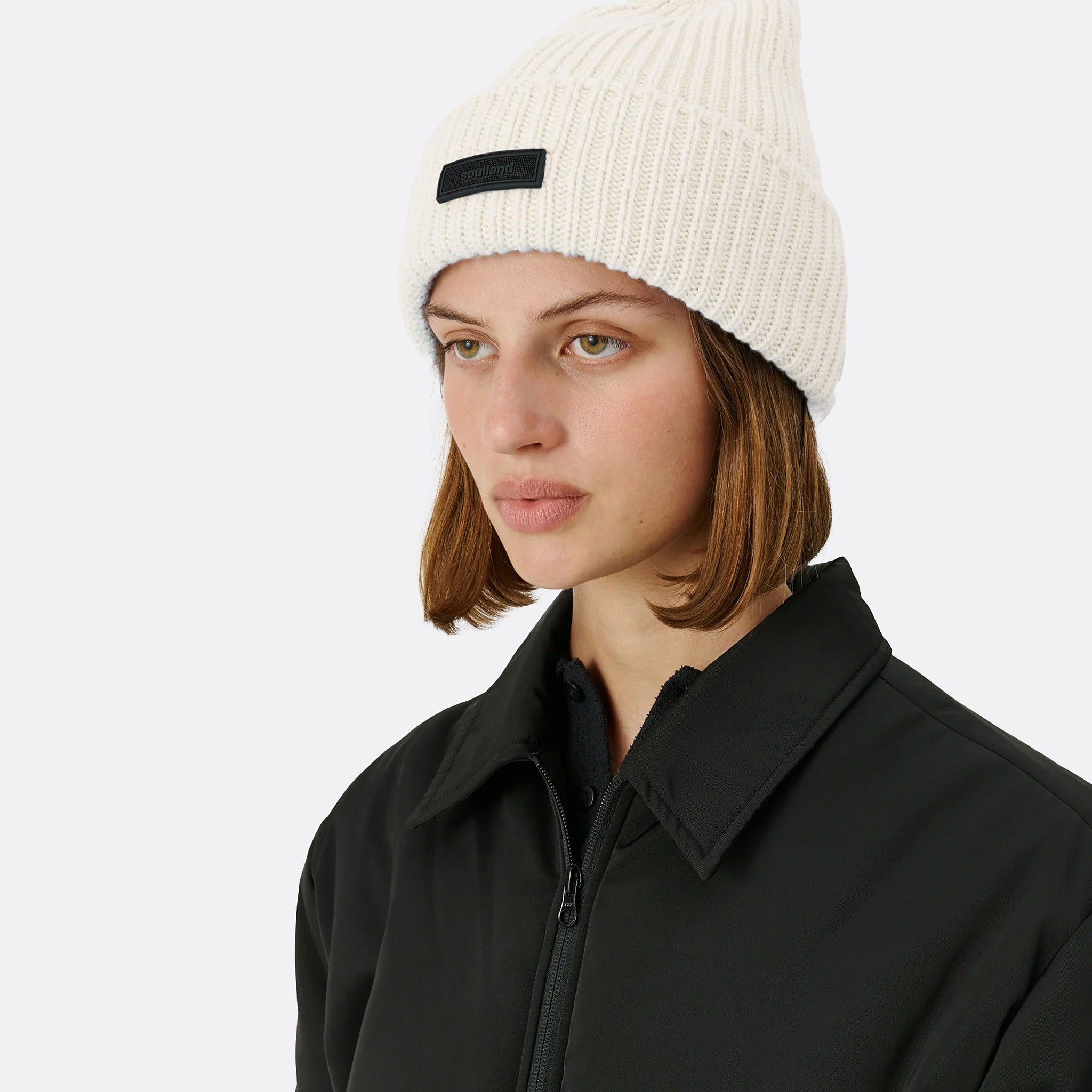 The Misha Beanie from Soulland in White