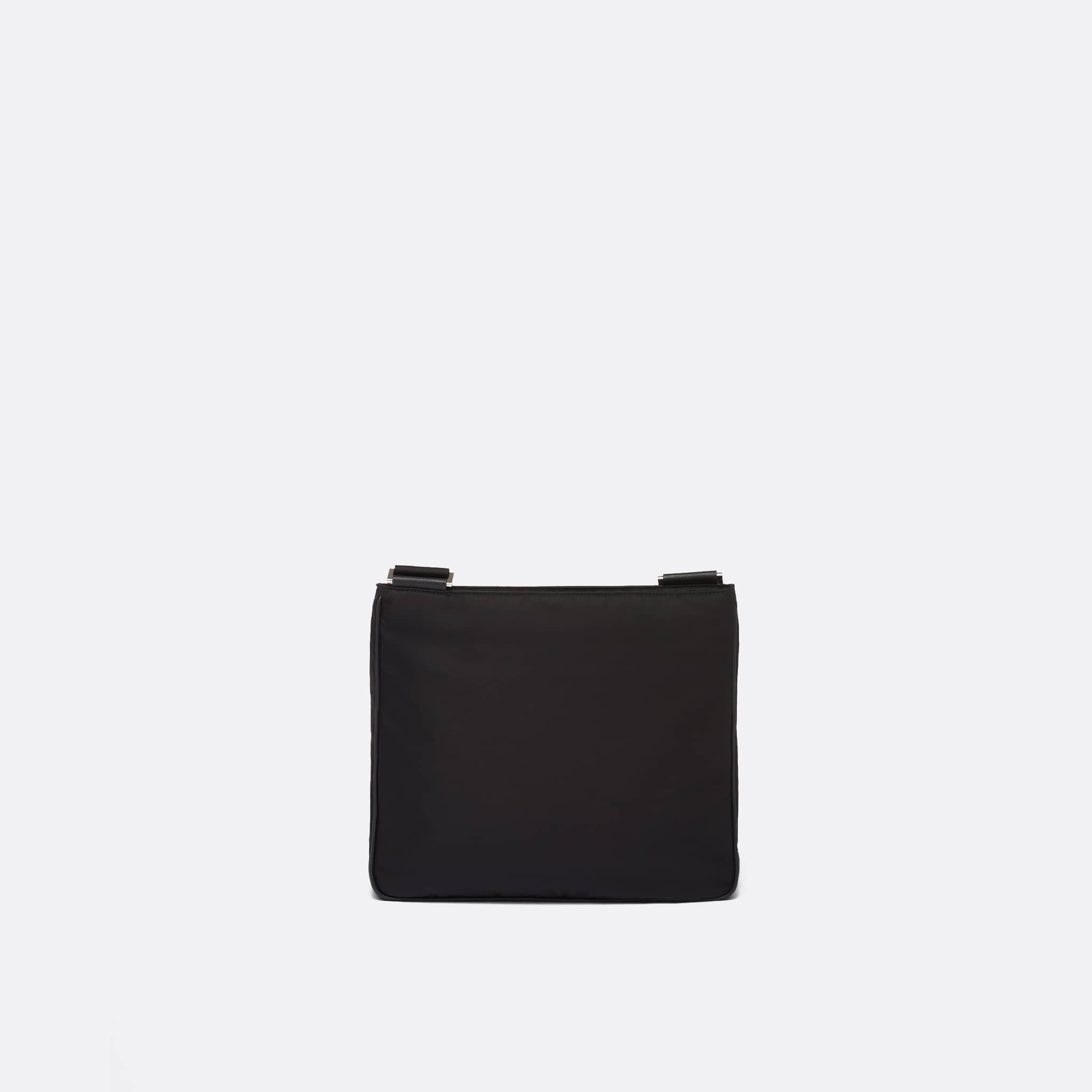 The Re-Nylon and Saffiano Shoulder Bag from Prada in Black