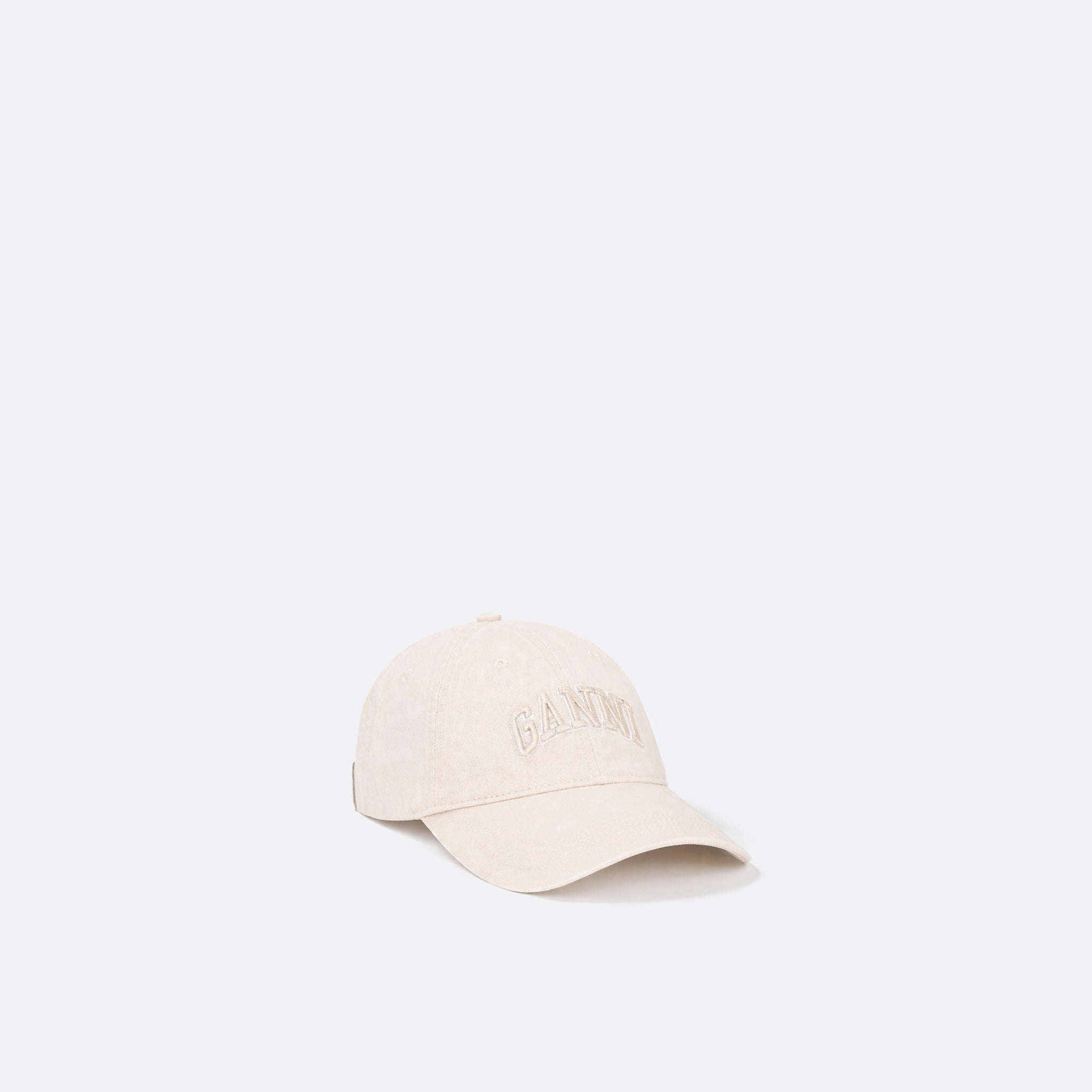 Embroidery Canvas Cap from Ganni