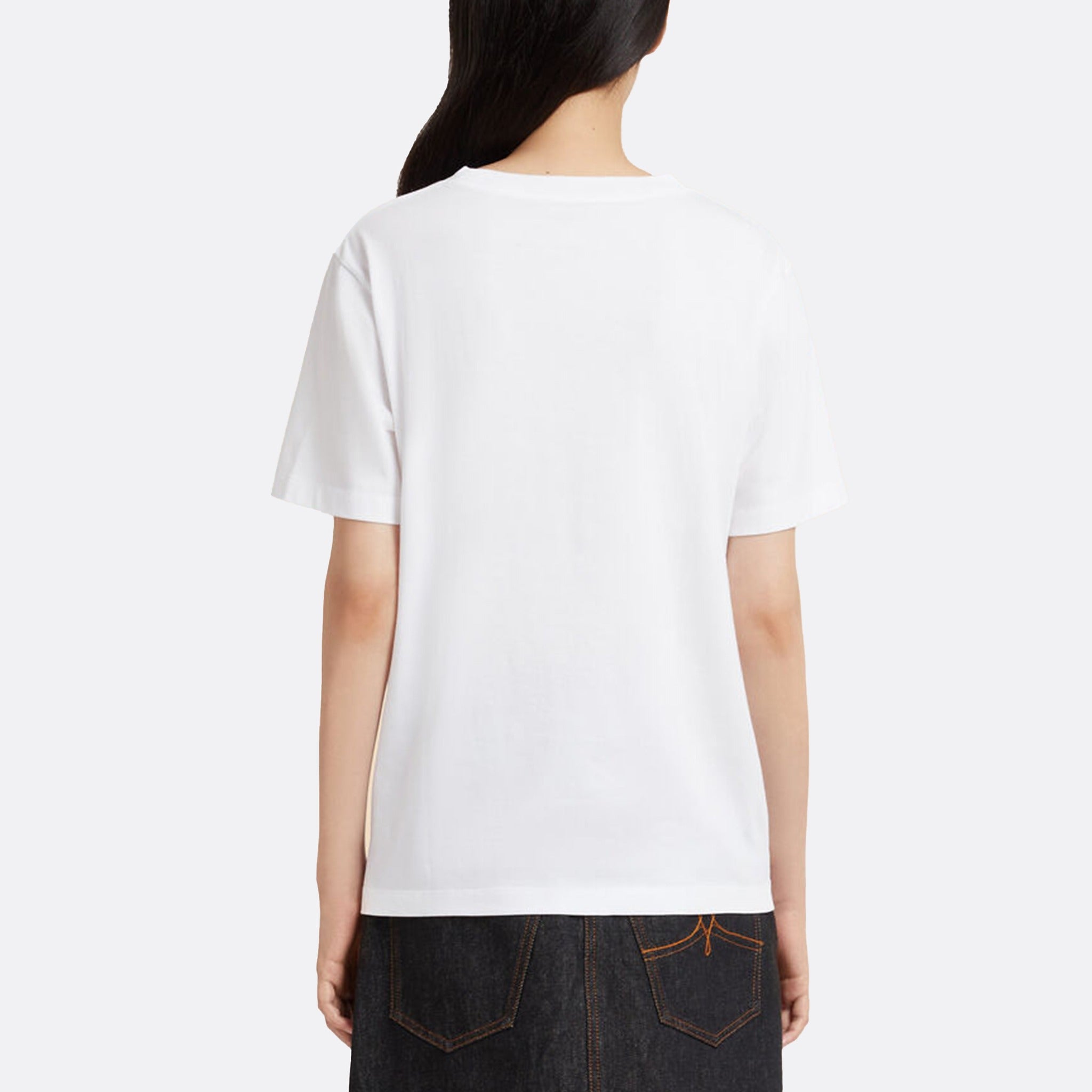 The Cotton T-Shirt with Flocked Logo from Marni