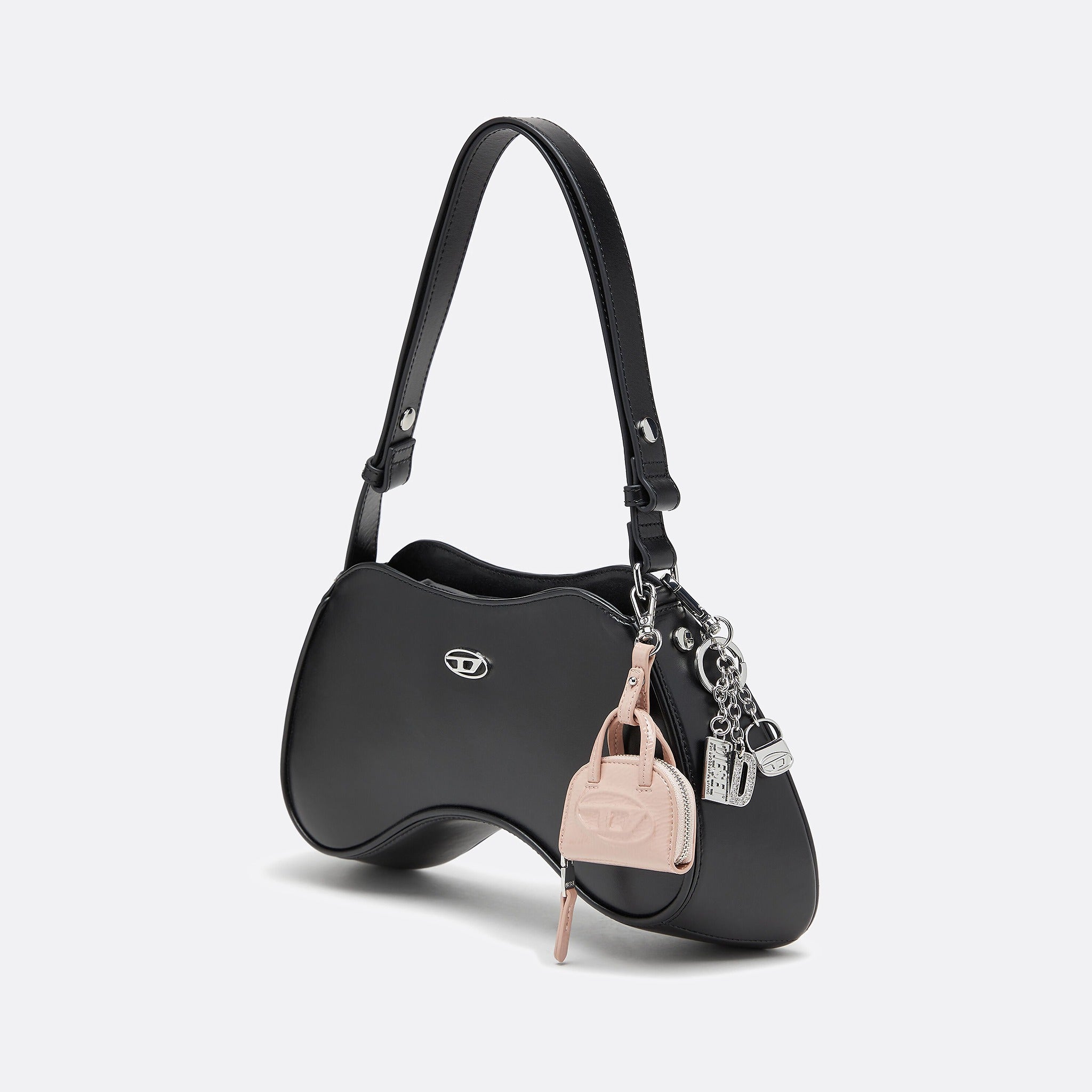 Play Shoulder Bag by Diesel in Black