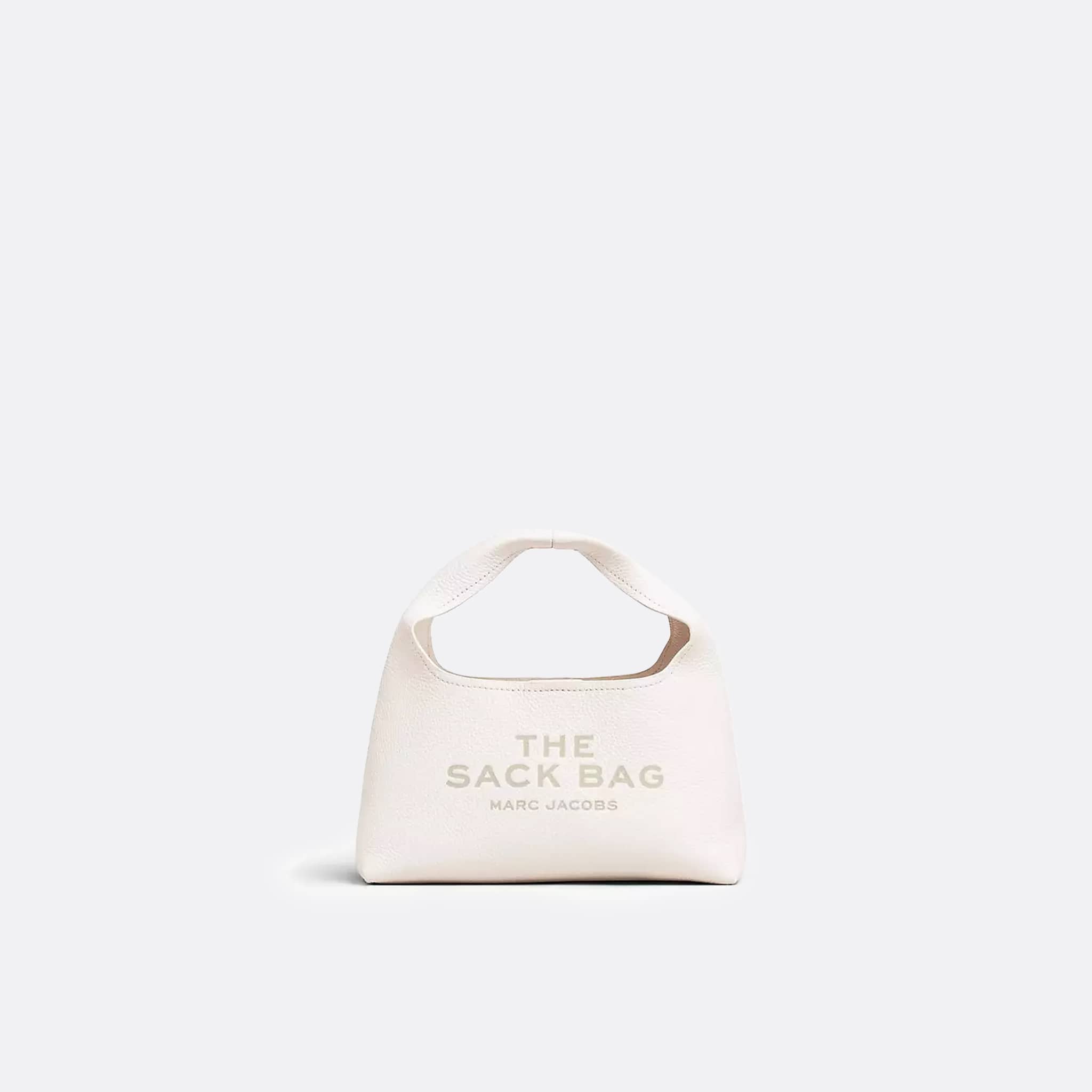 Mini Sack Bag by Marc Jacobs in White
