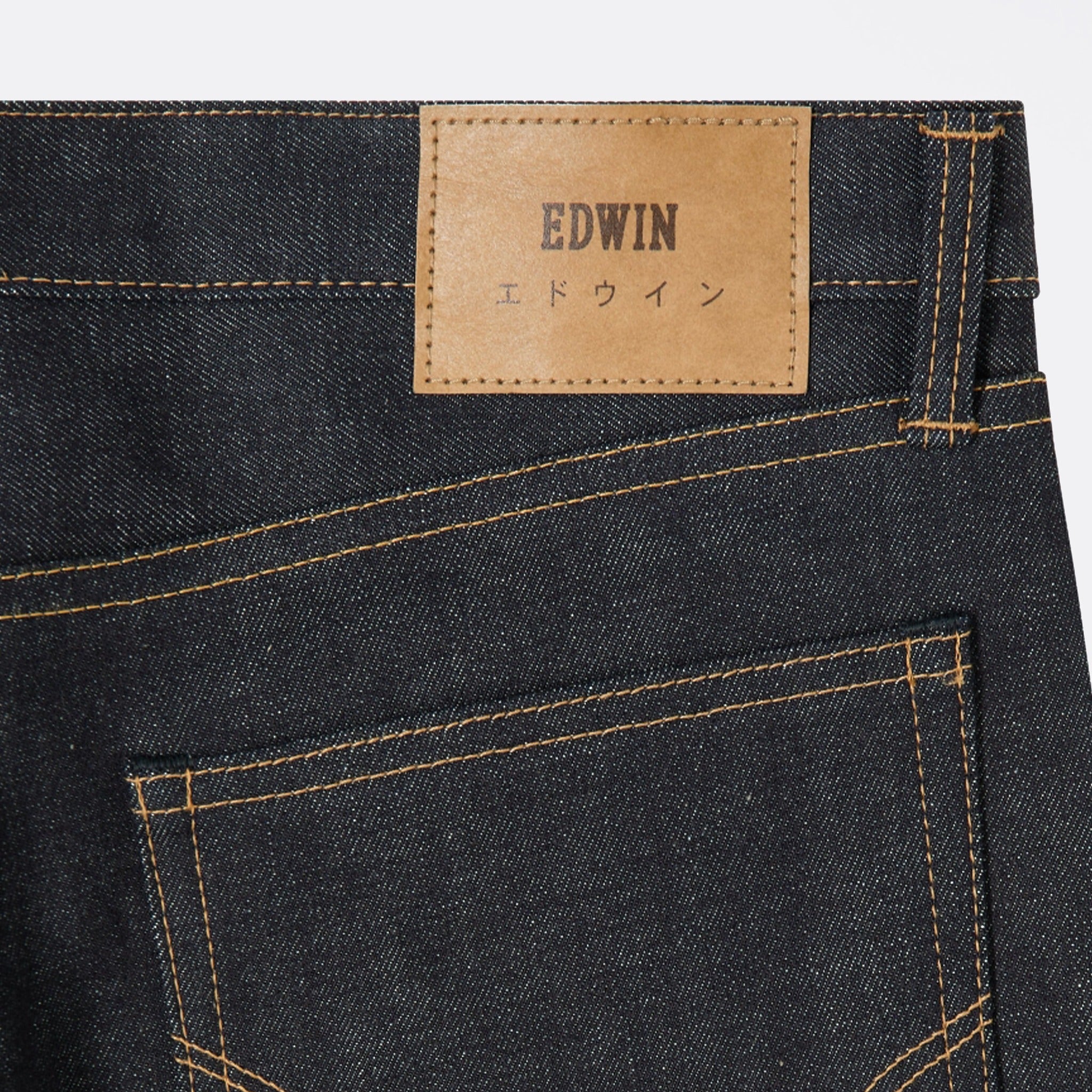EDWIN Loose Jeans in Blue Unwashed