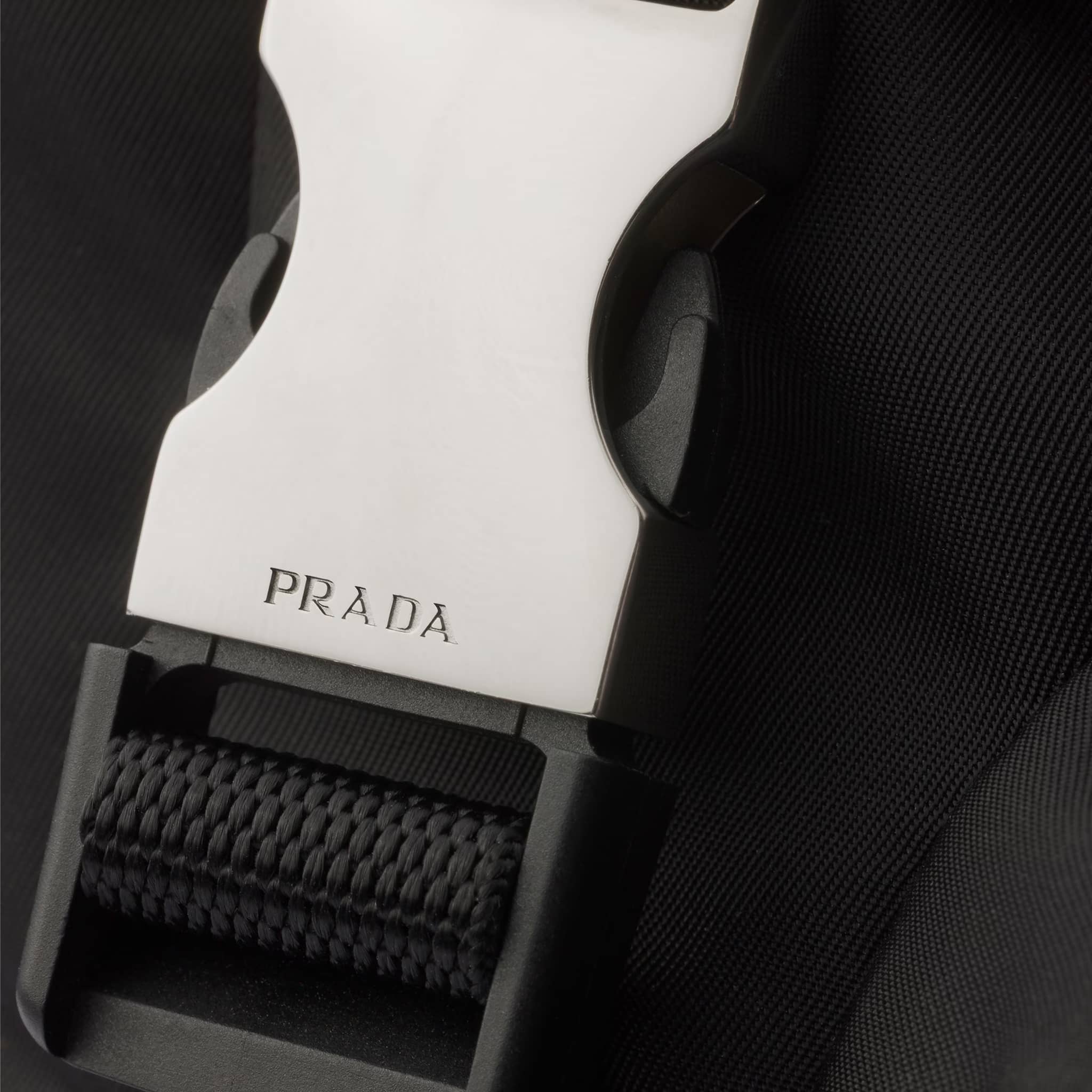 Re-Nylon and Saffiano Leather Backpack from Prada