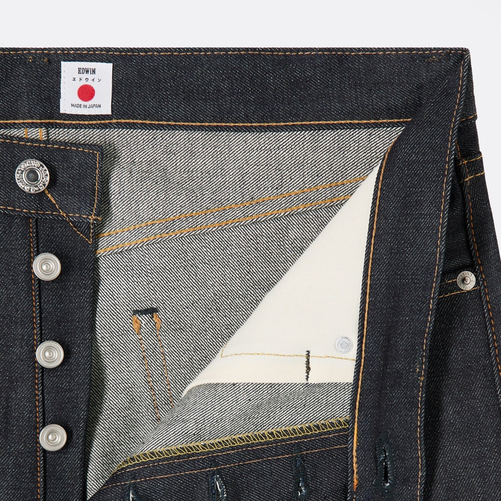 EDWIN Loose Jeans in Blue Unwashed