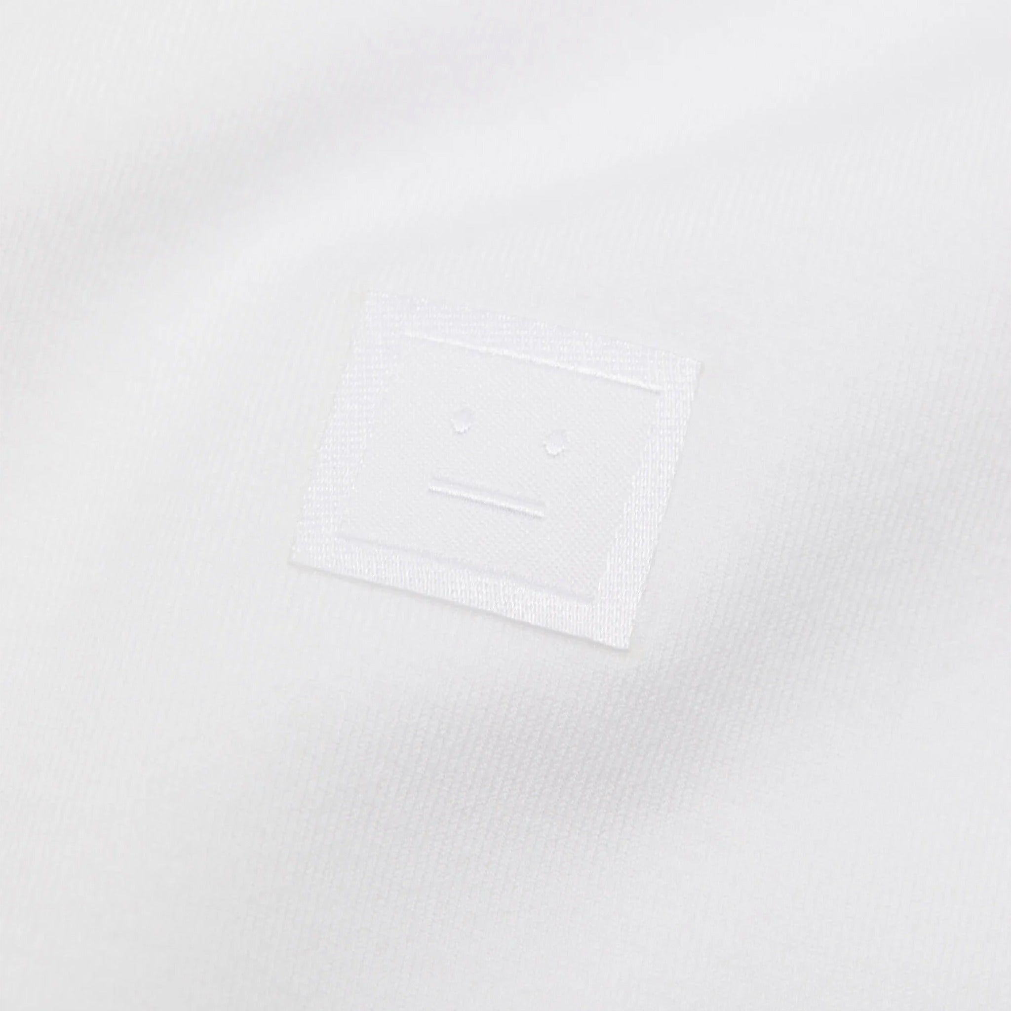 Face Logo T-Shirt by Acne Studios in white