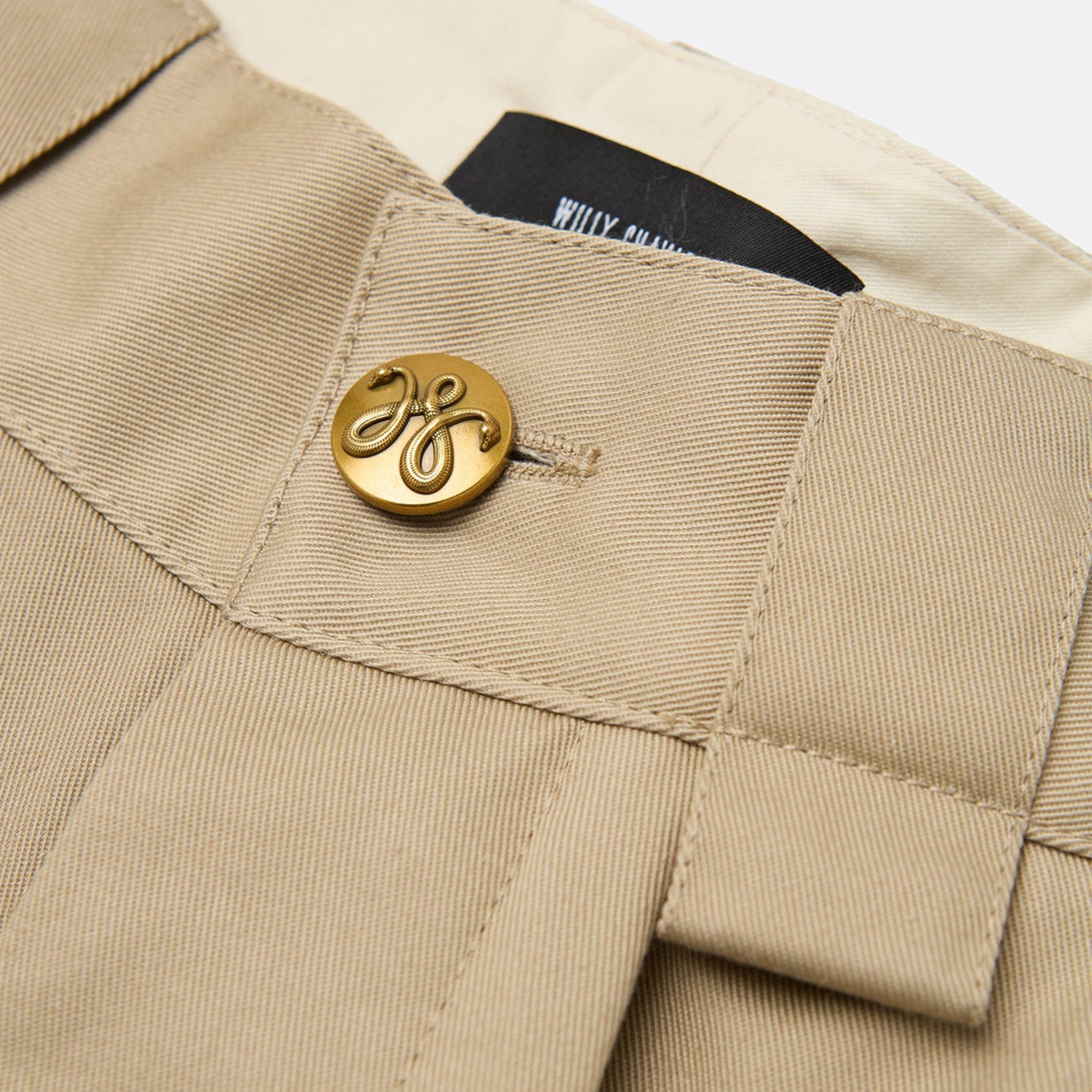Willy Chavarria The Borracho Shorts in Beige