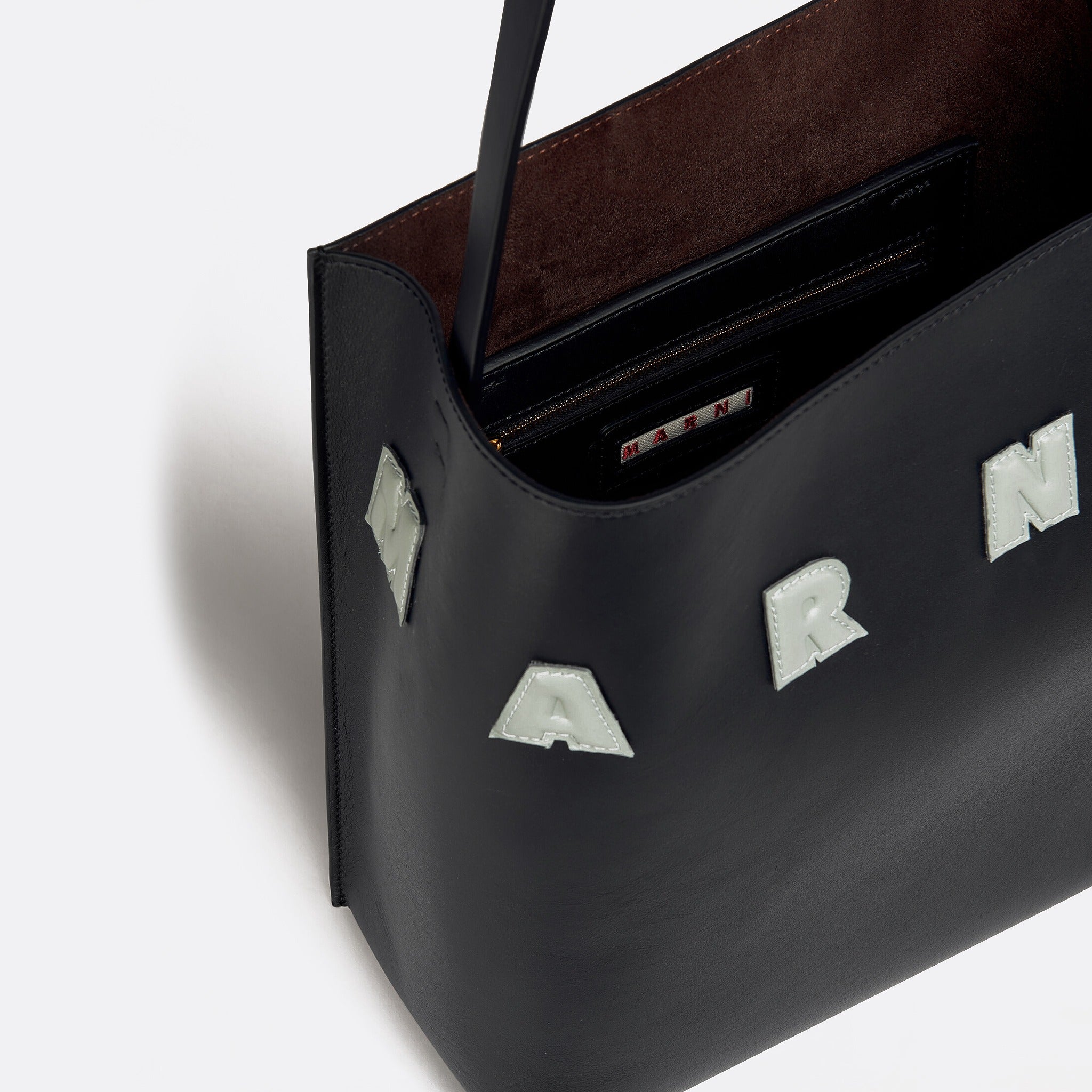 The Museo Small Hobo Bag from Marni in Black