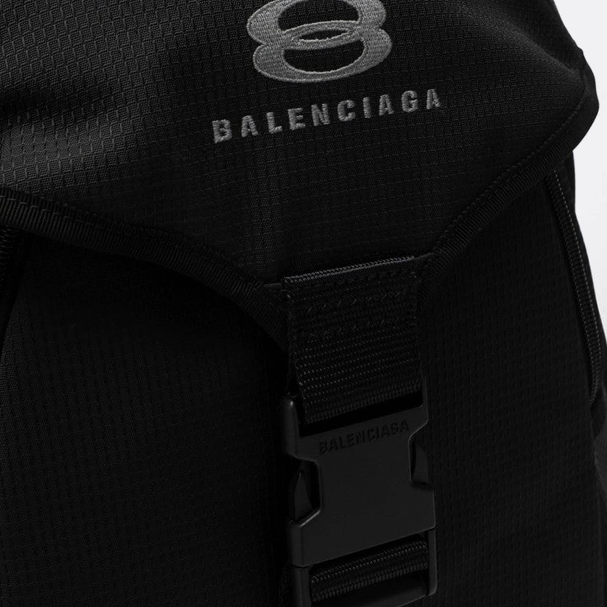 The Unity Nylon Medium Backpack from Balenciaga in Black