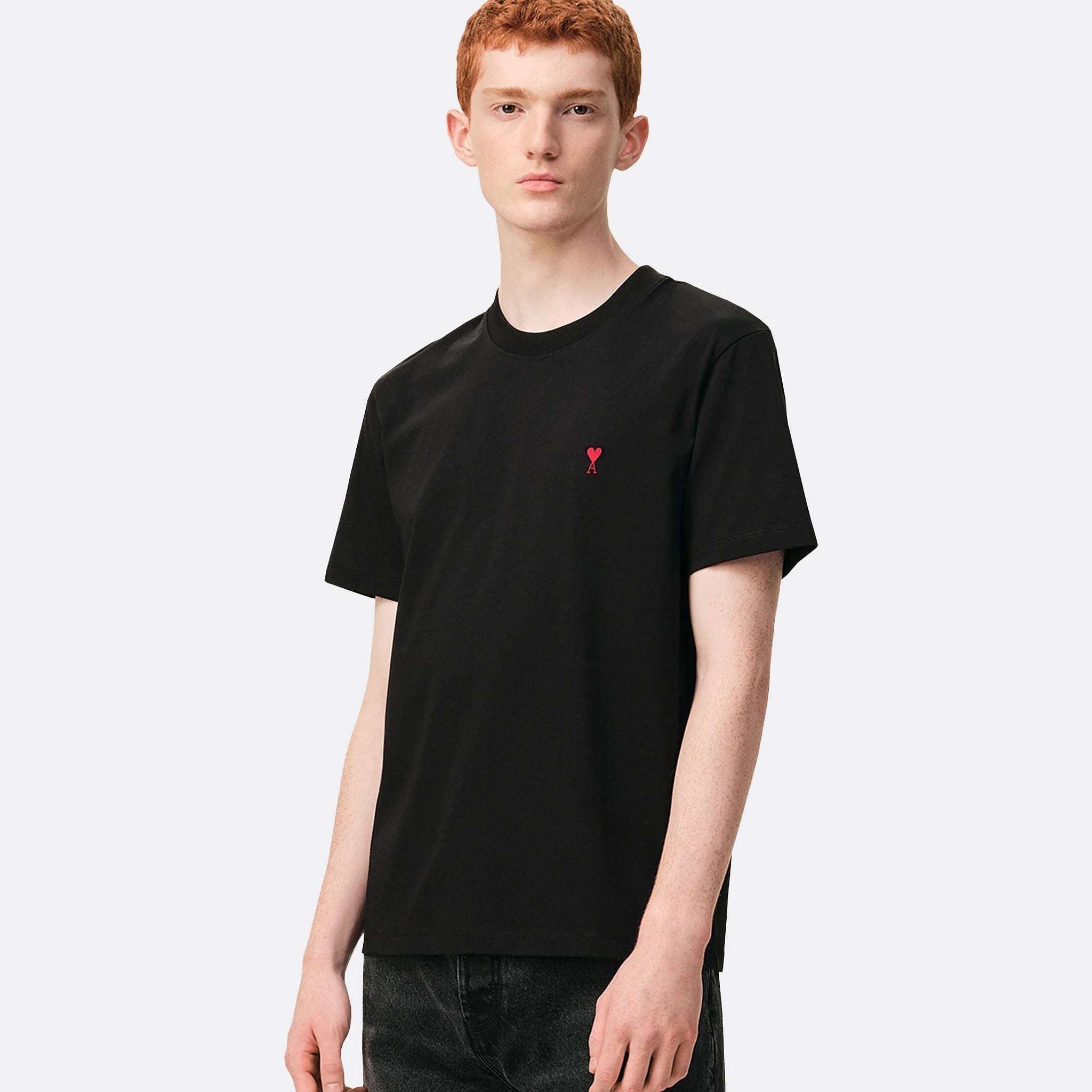 The Ami De Coeur T-Shirt from Ami Paris in Black