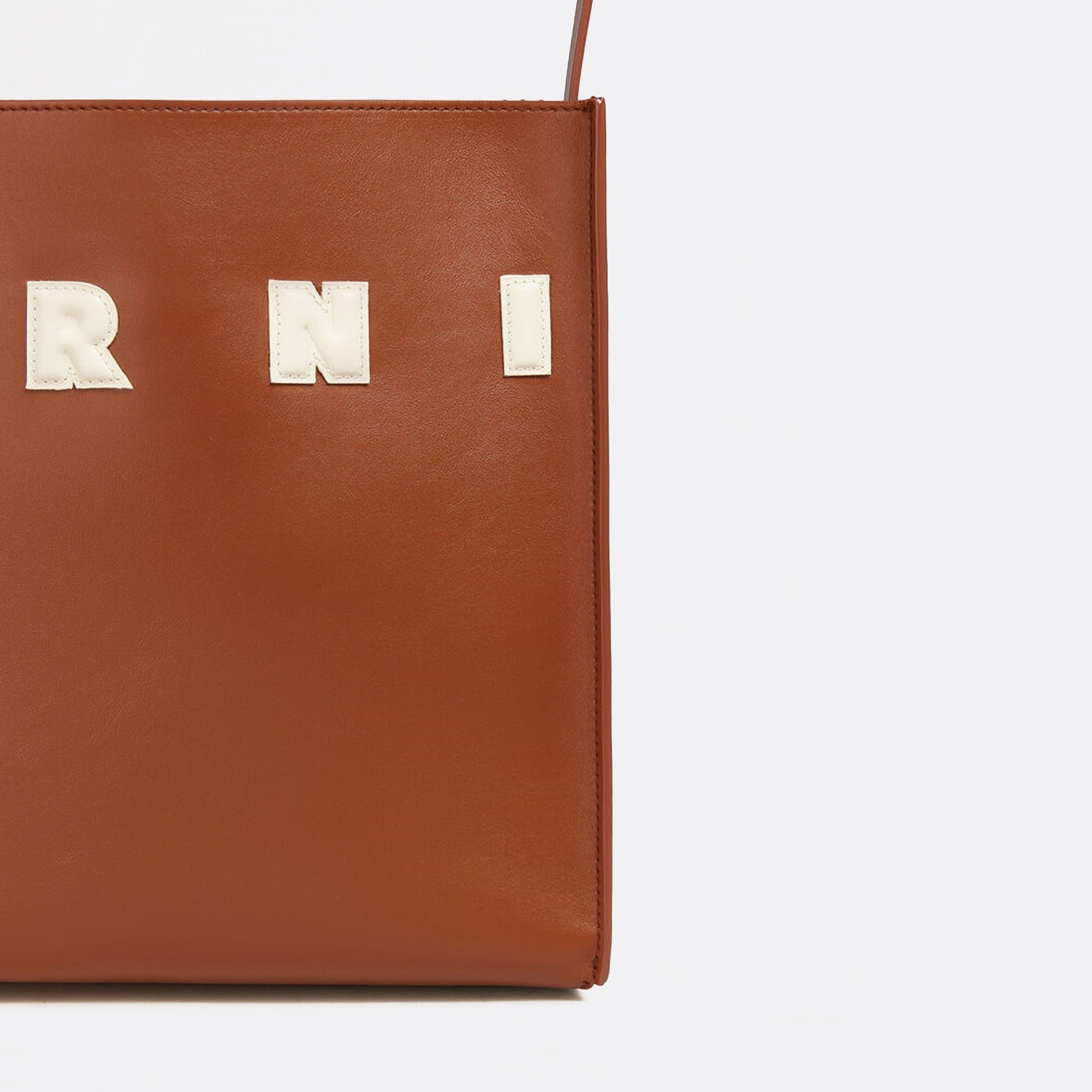 The Museo Small Hobo Bag from Marni in Brown