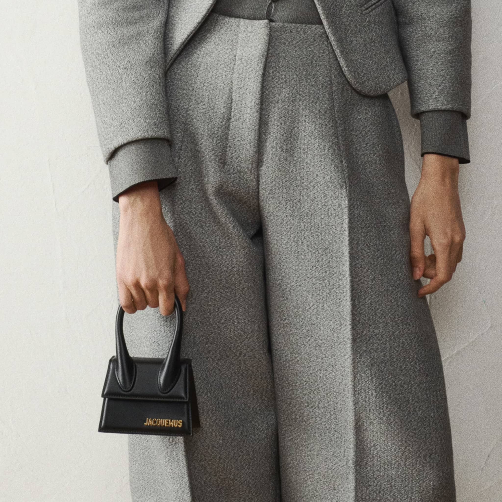 The Le Chiquito Mini Bag from Jacquemus in Black