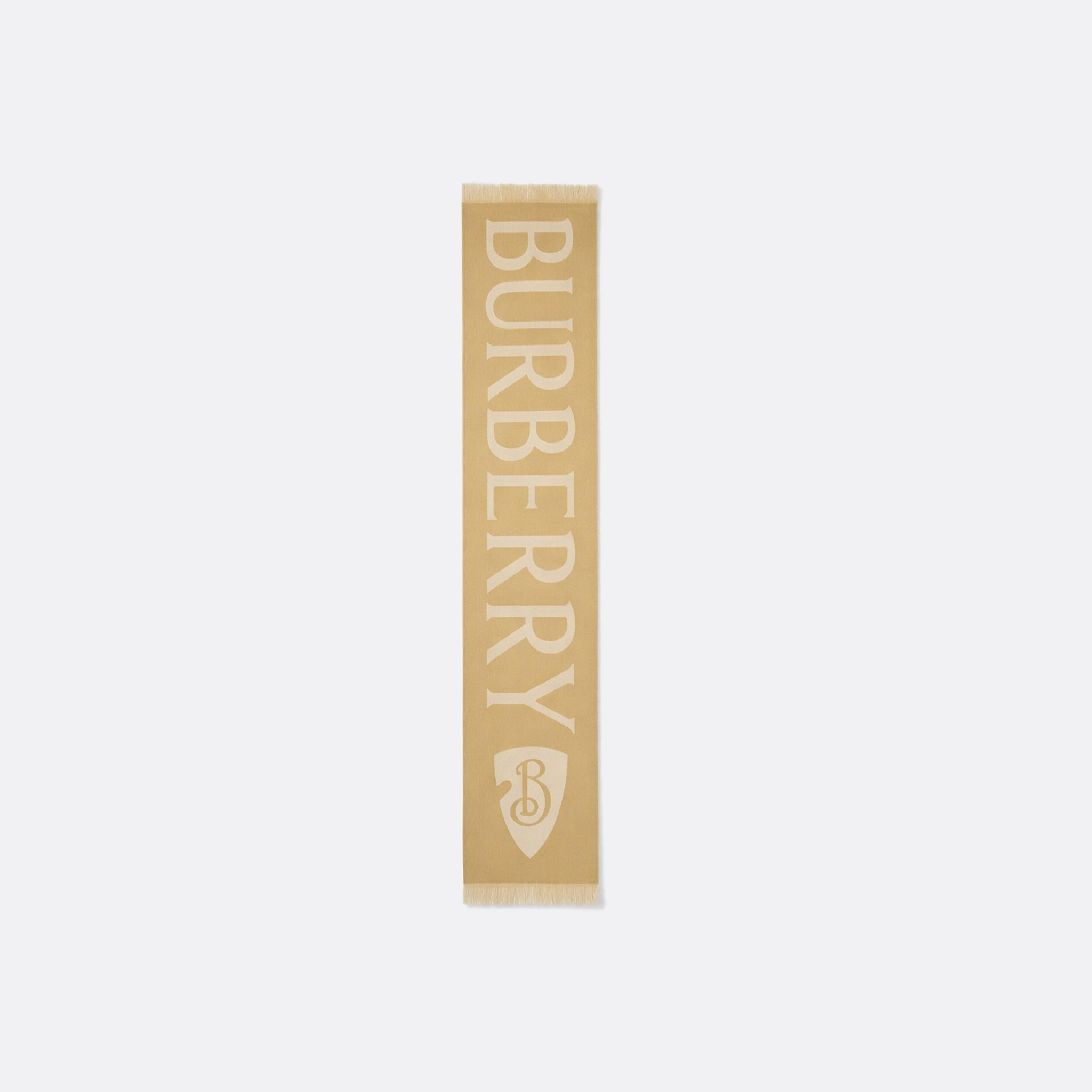 The Logo Wool Scarf from Burberry