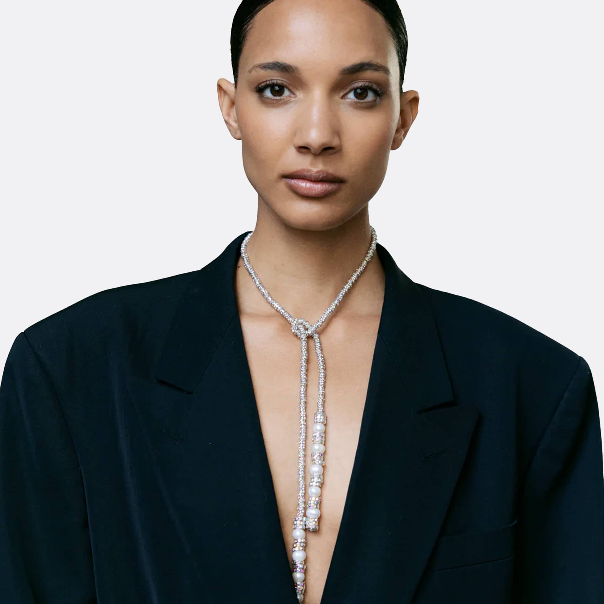 Coco Necklace by Pearl Octopuss.Y in Silver