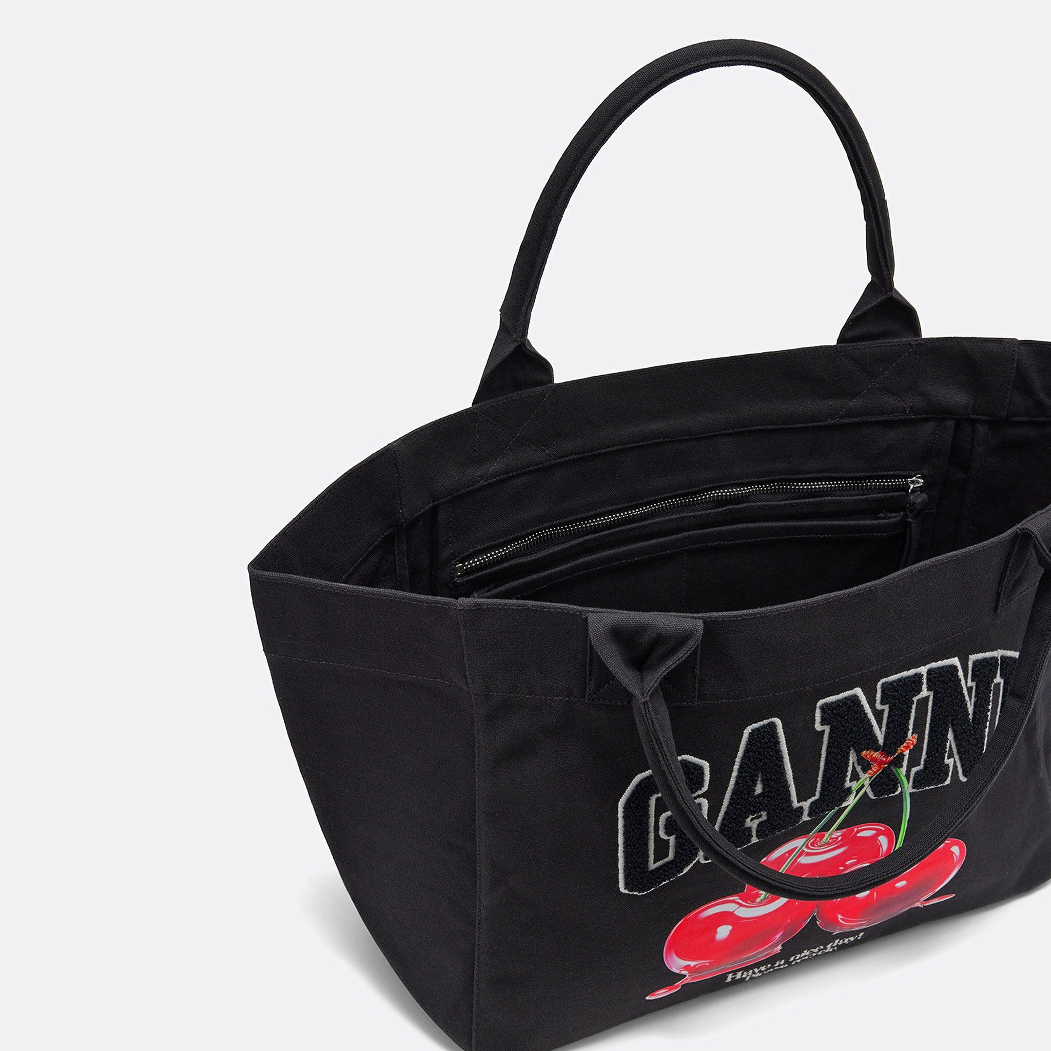 Ganni Medium Cherry Tote