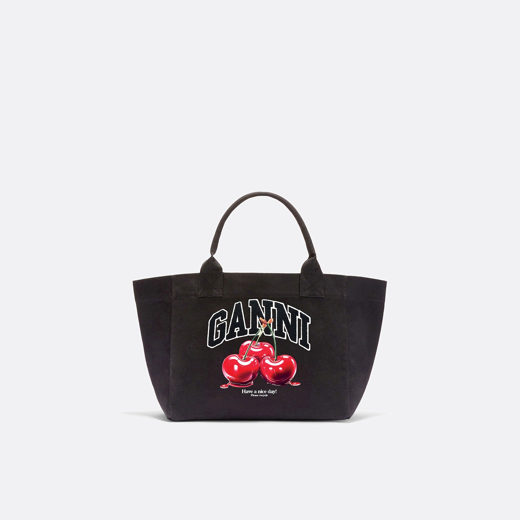 Ganni Medium Cherry Tote