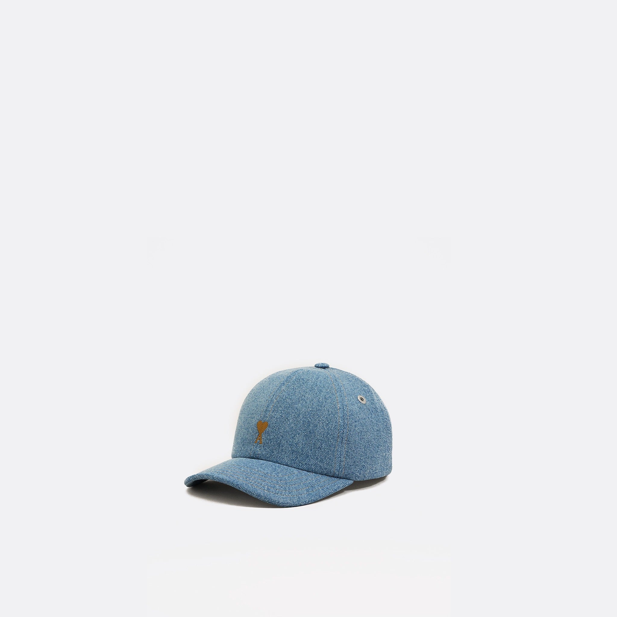 The Ami De Coeur Denim Cap from Ami Paris