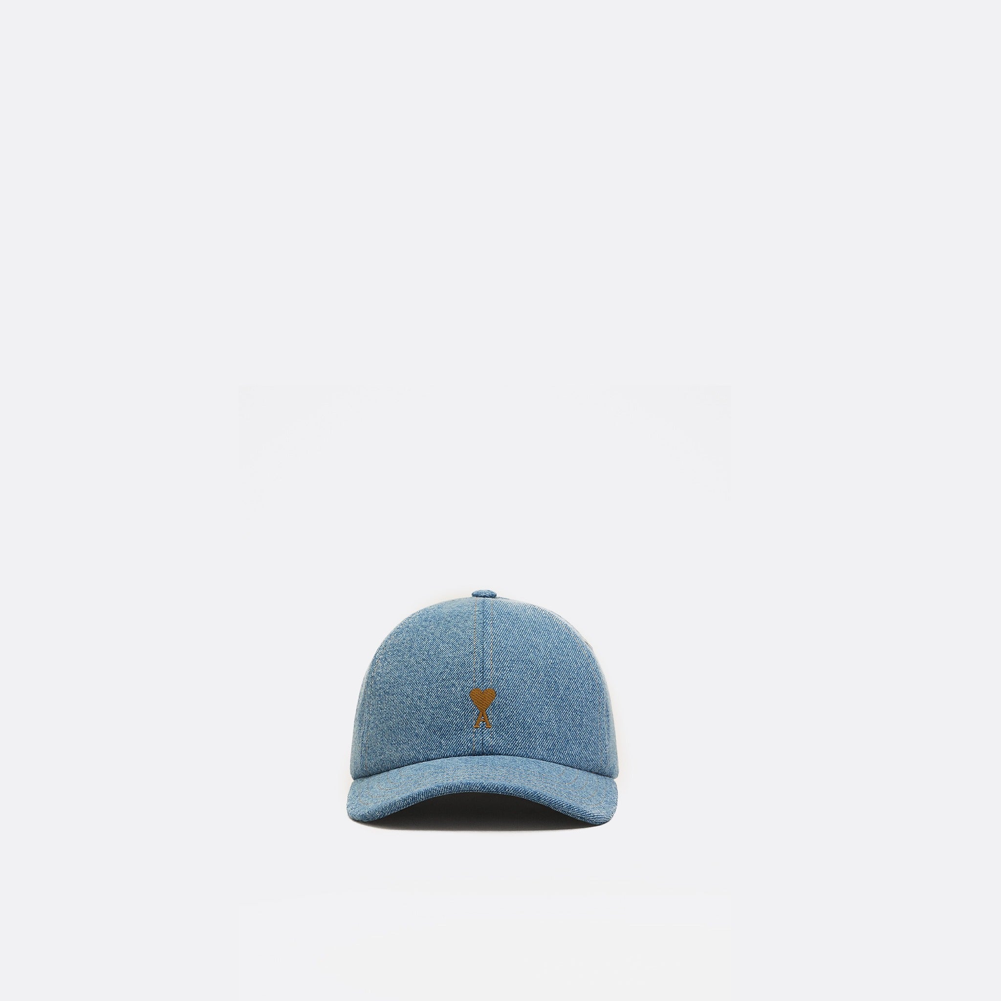 The Ami De Coeur Denim Cap from Ami Paris