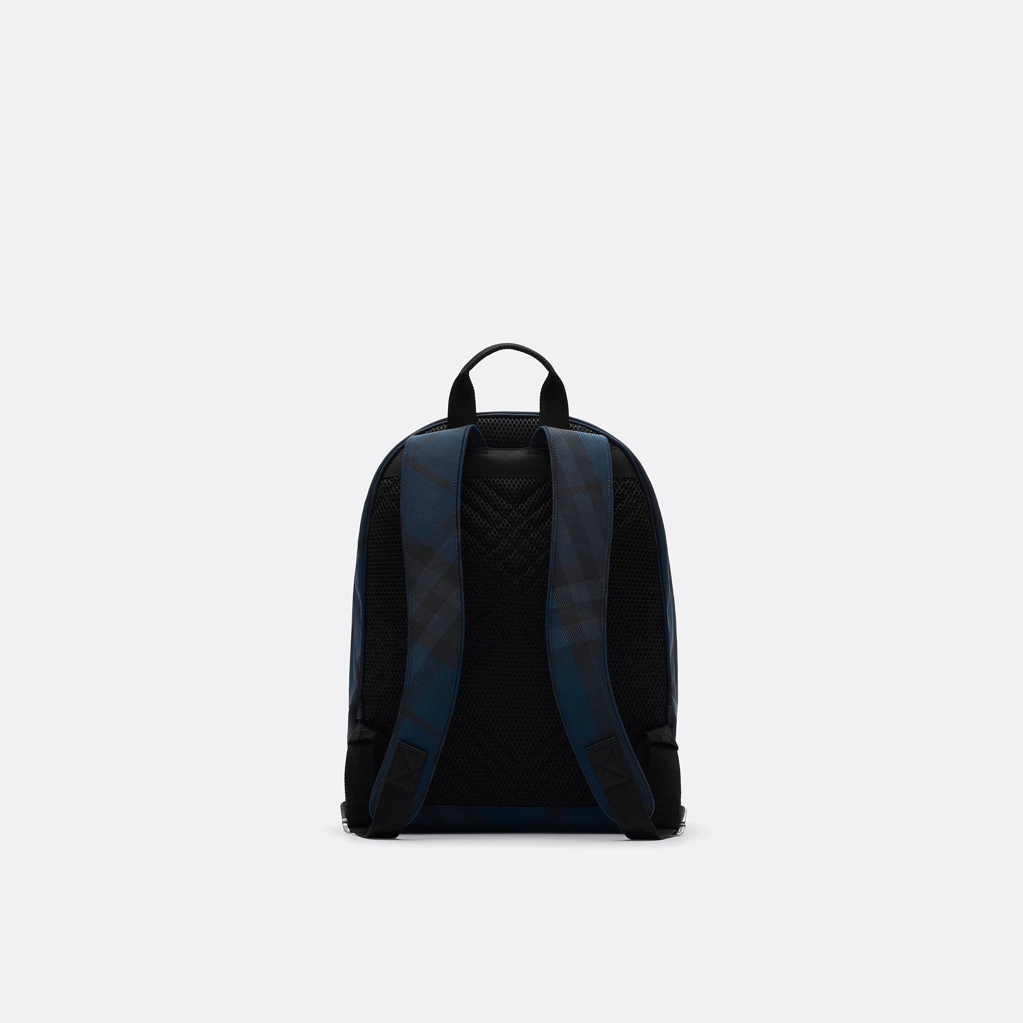 The Grid Backpack from Burberry in Navy