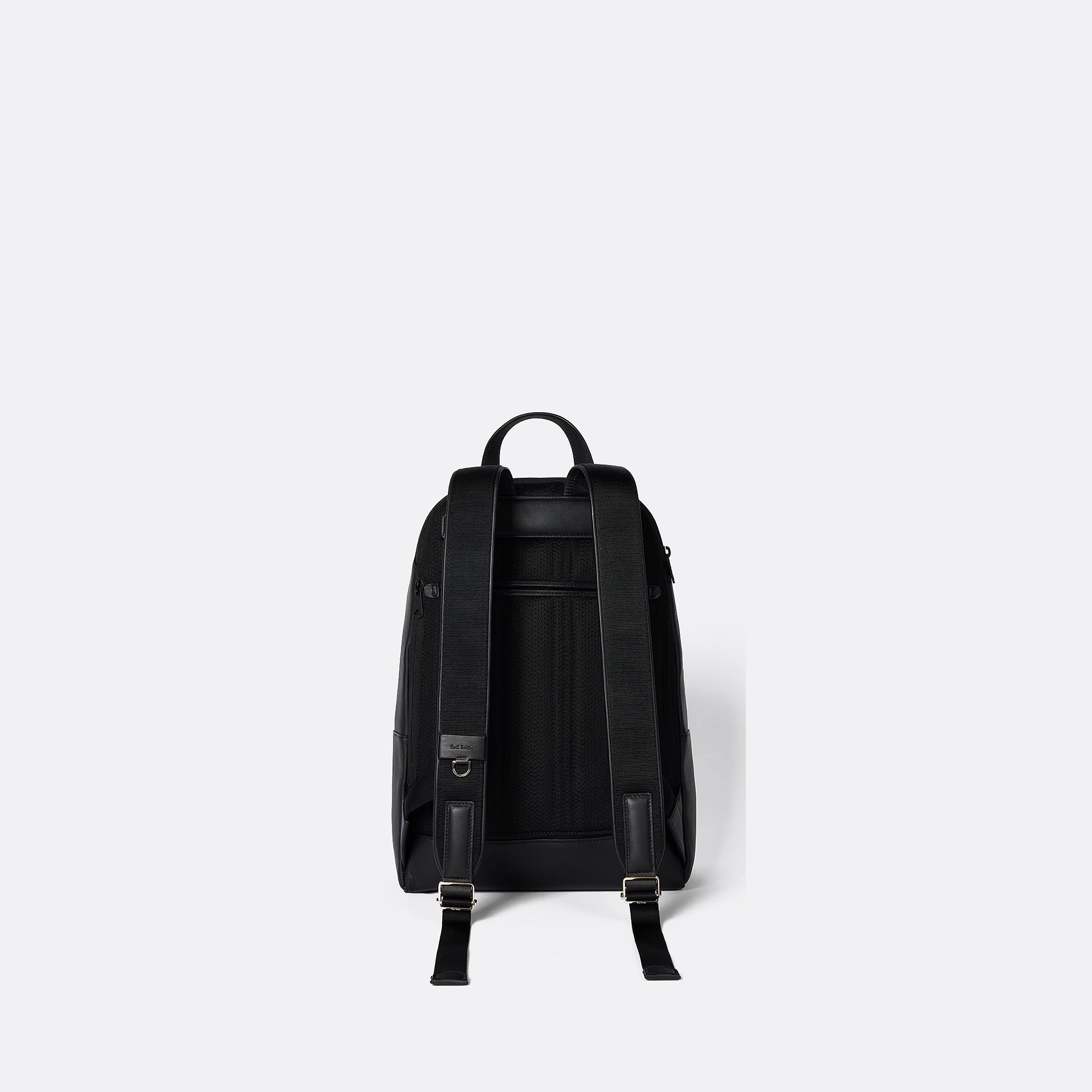 The Leather Signature Stripe Trim Backpack from Paul Smith