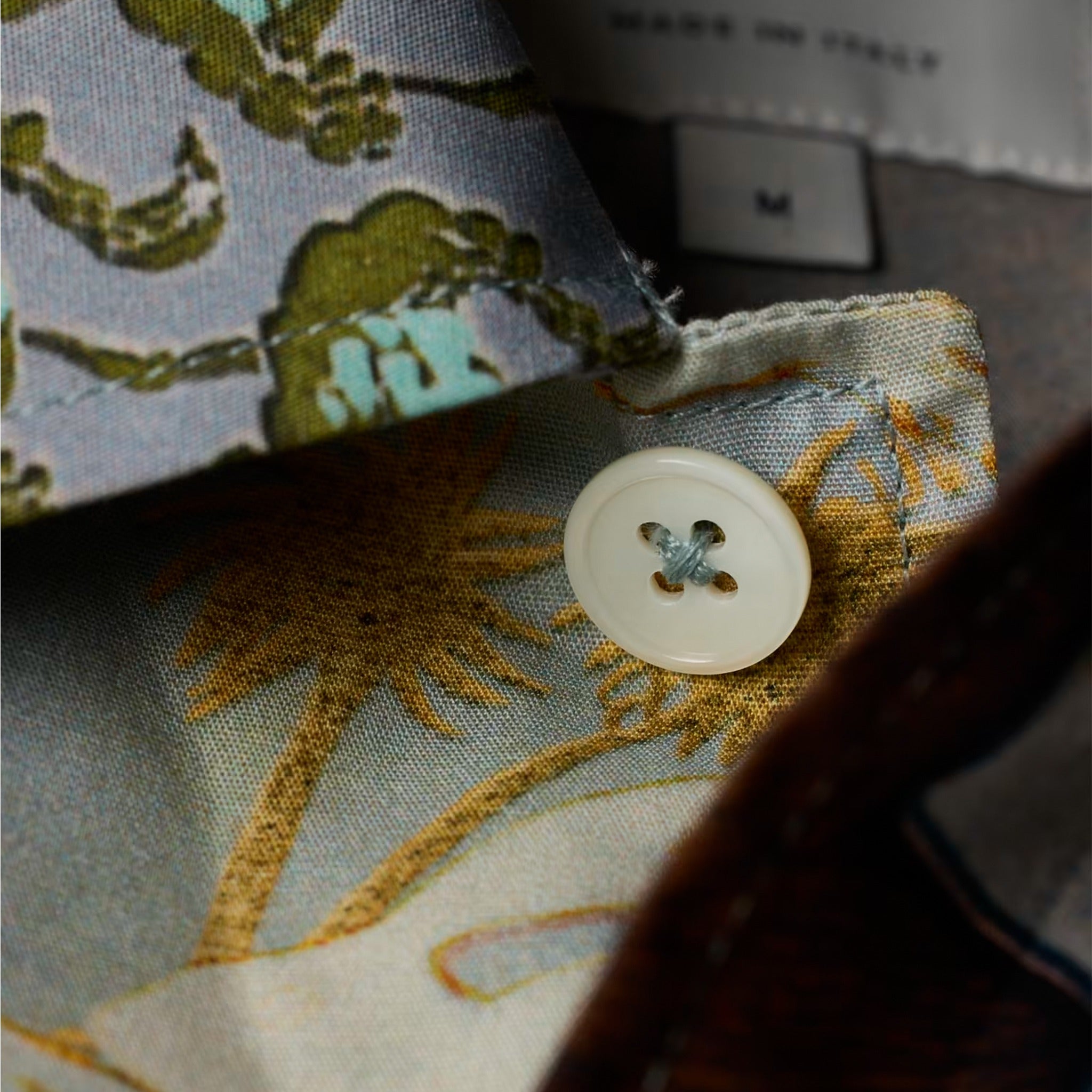 The Blue and Yellow Multi Textile Mix-Up Shirt from Paul Smith