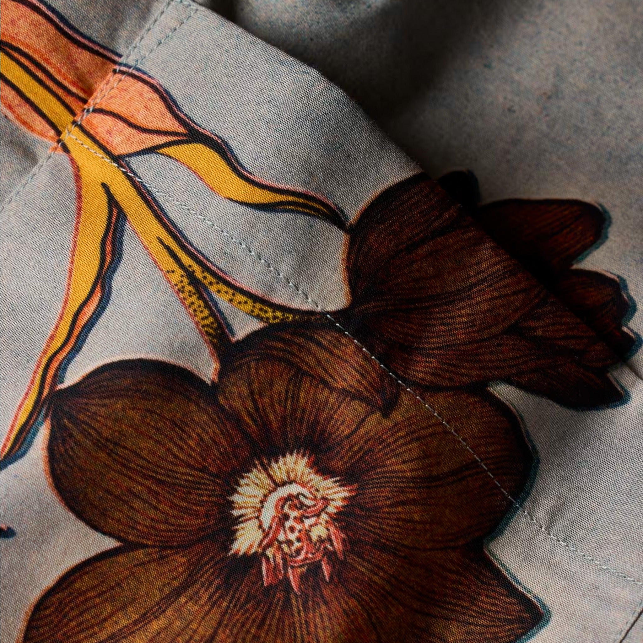 The Blue and Yellow Multi Textile Mix-Up Shirt from Paul Smith