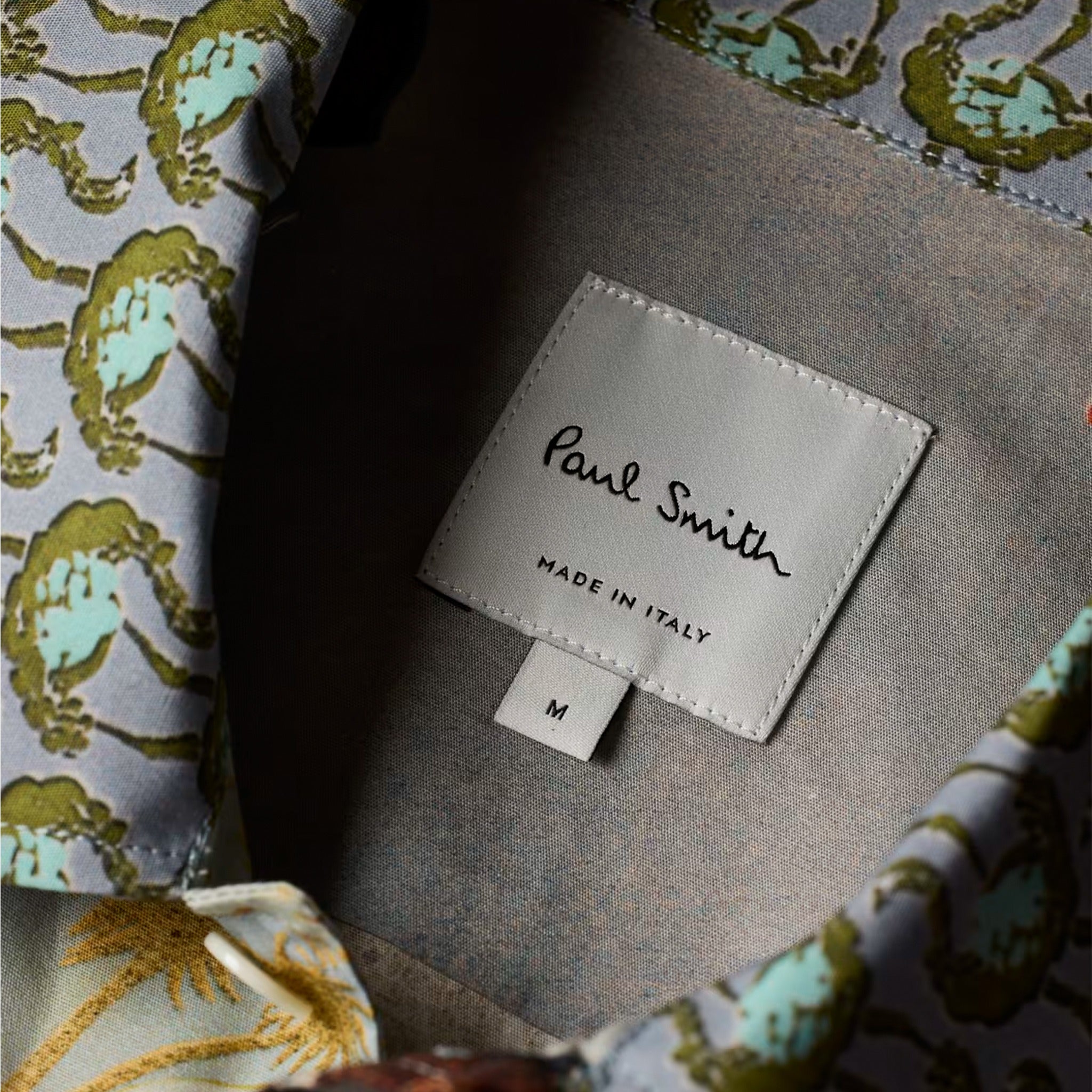 The Blue and Yellow Multi Textile Mix-Up Shirt from Paul Smith