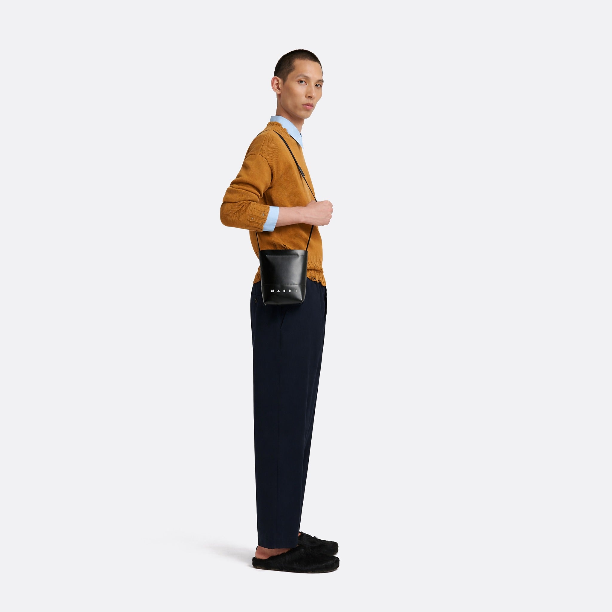 Crossbody Bag with Shoelace Strap from Marni