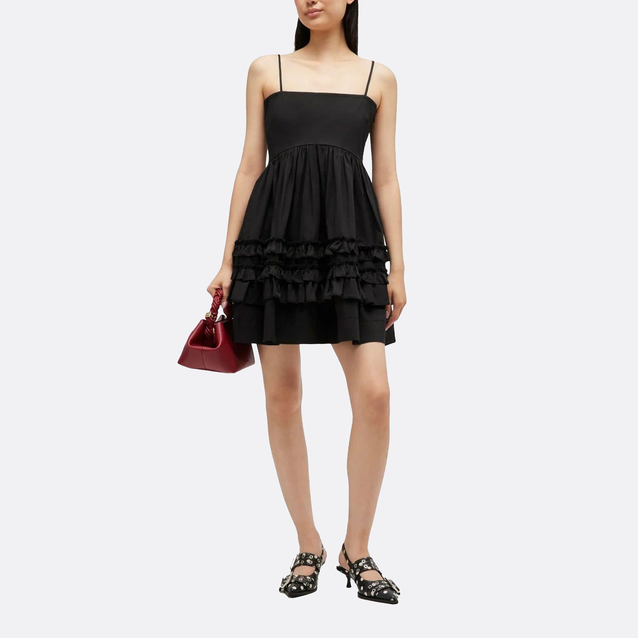 Ruffled Mini Dress from Ganni