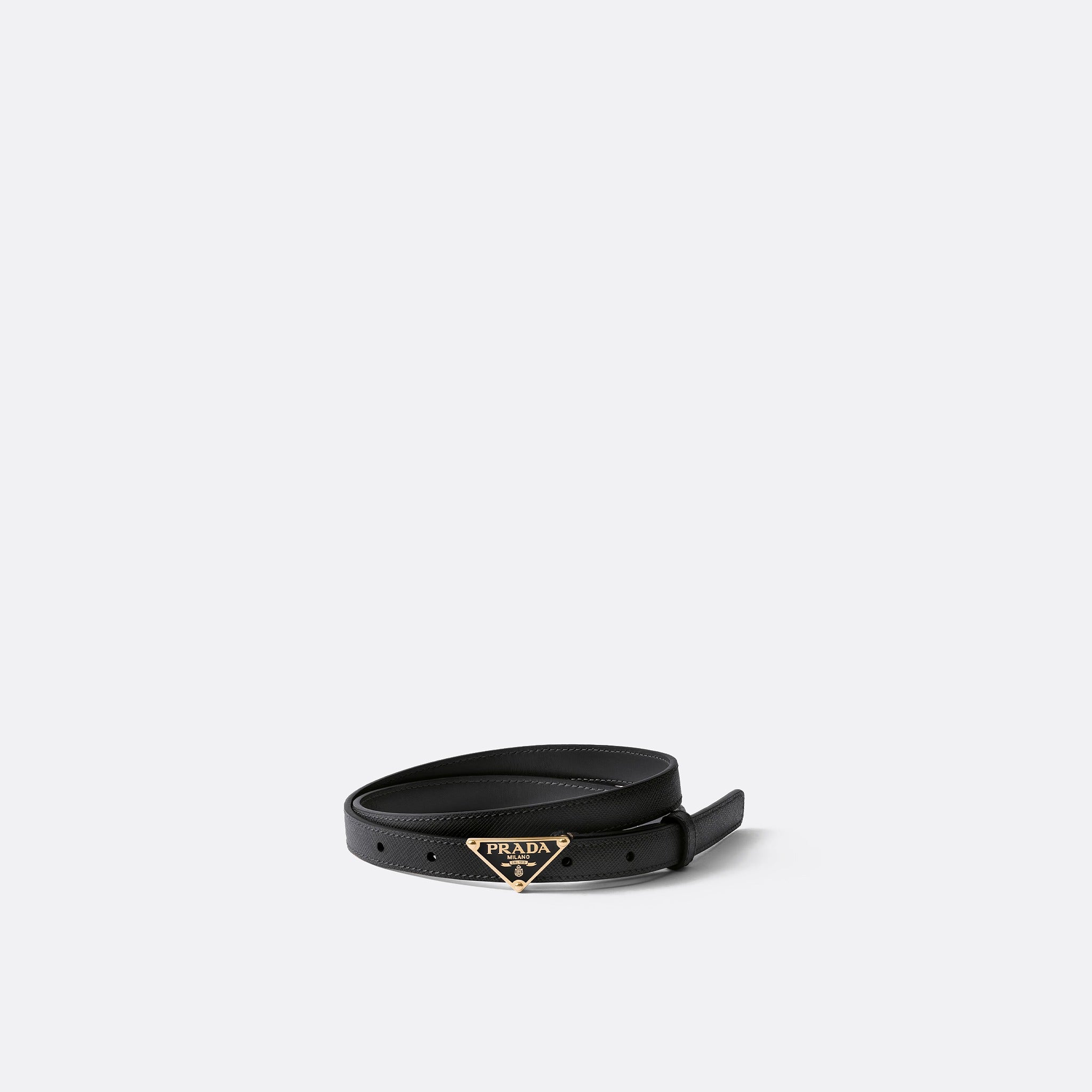 Saffiano Leather Belt from Prada