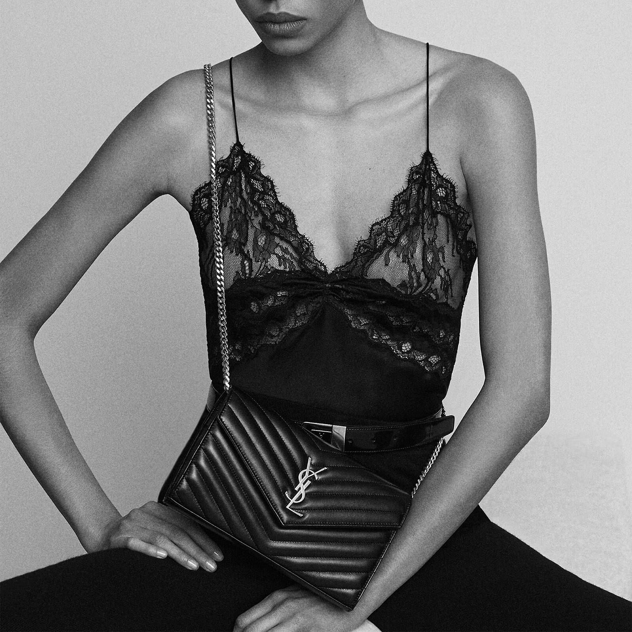 Cassandre Chain Wallet from Saint Laurent