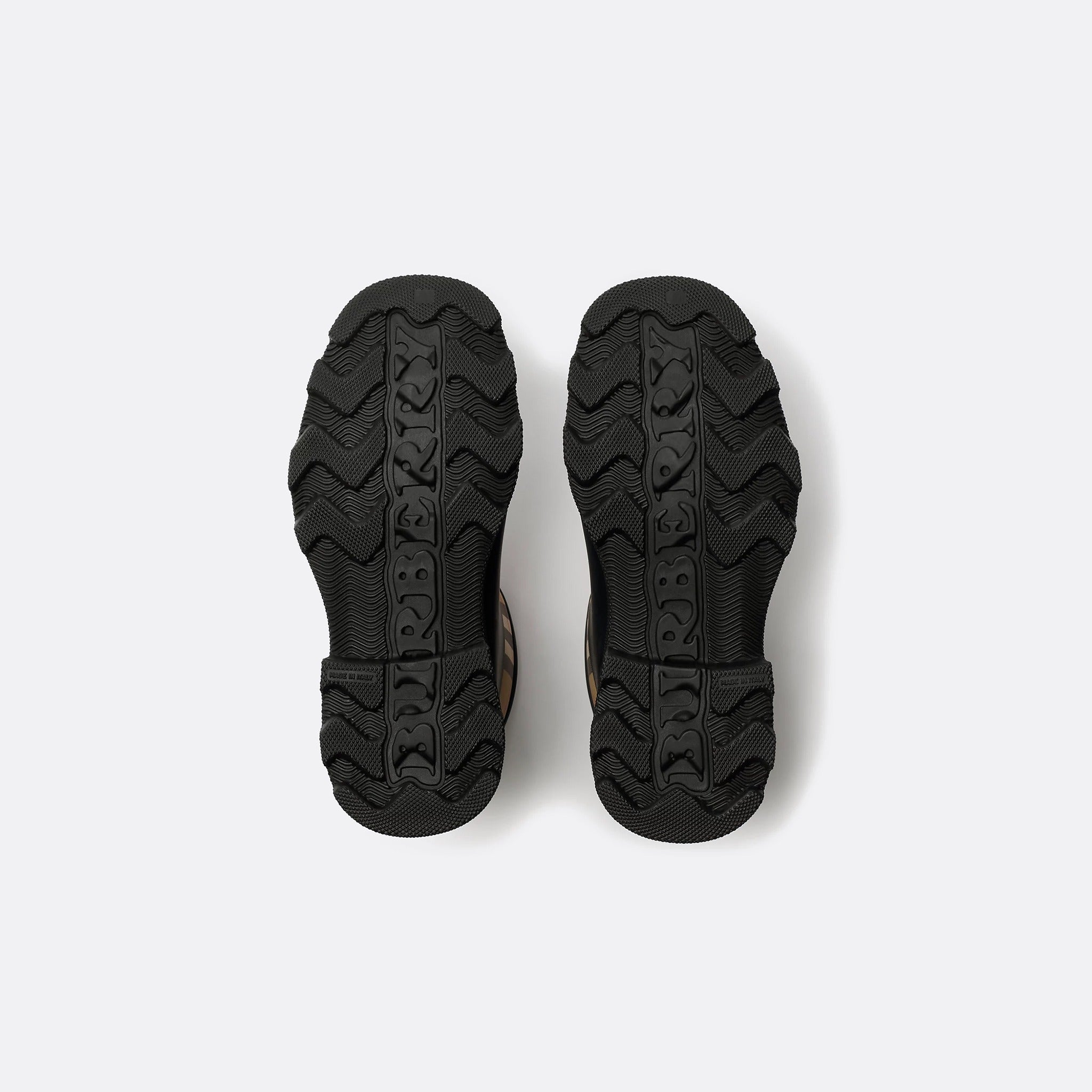 The Rubber Marsh Stamp Low Boots from Burberry