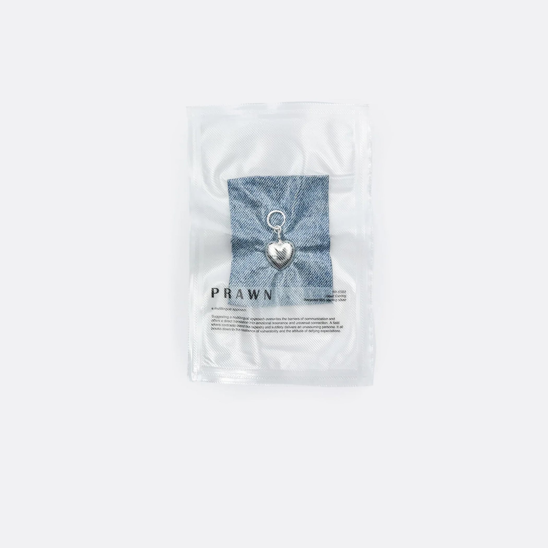 ELLIS ROSCH PRAWN Family Heart Earring
