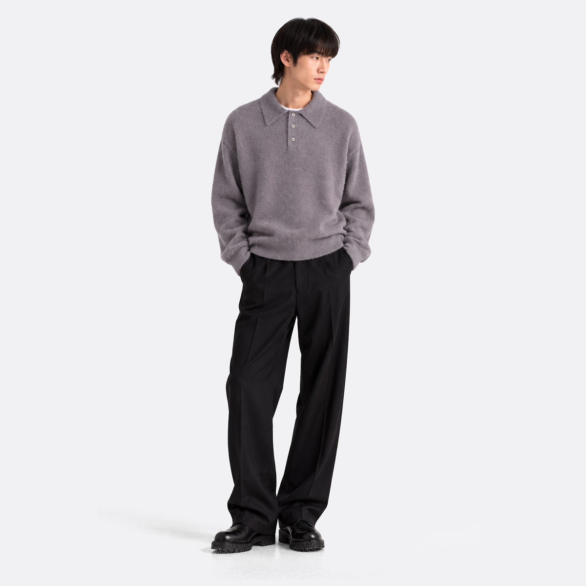 Dex Polo Sweater from EDWIN