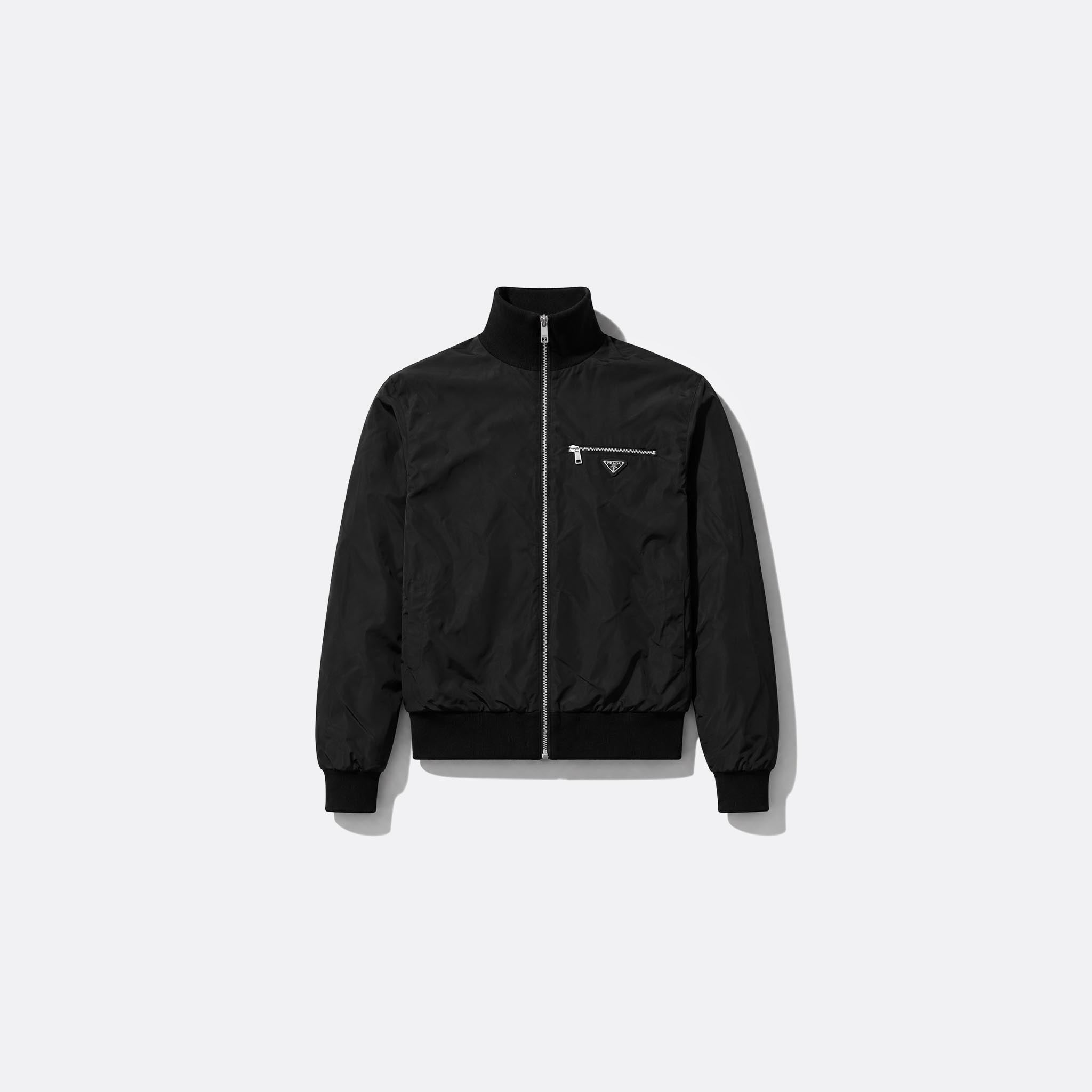 Reversible Wool and Re-Nylon Jacket from Prada