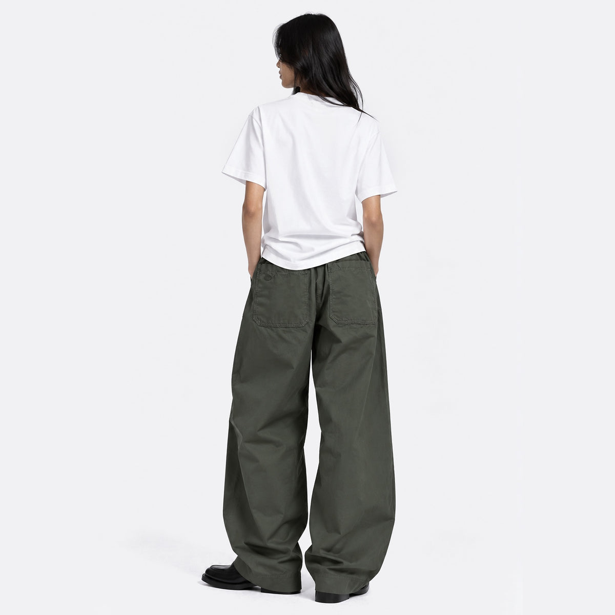 Two Tuck Wide Cation Pants from Kappy