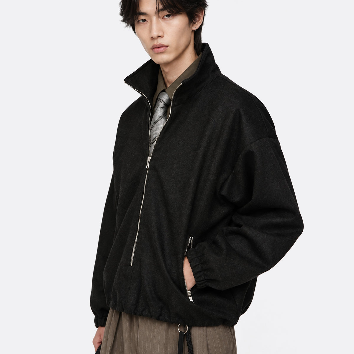 Long Zip Pullover from Song for the Mute