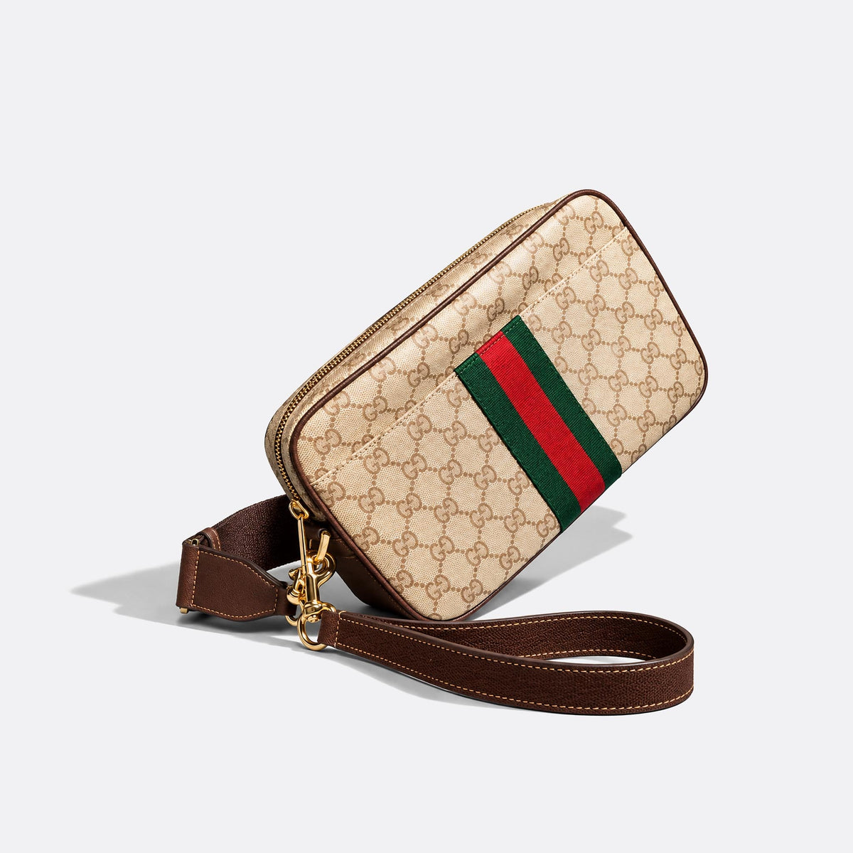 Small Crossbody Bag with Web from Gucci