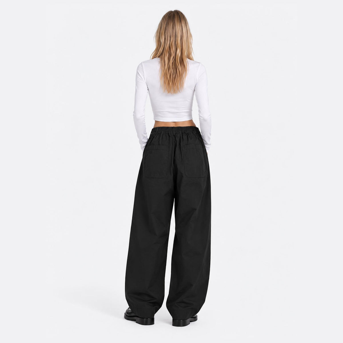 Two Tuck Wide CN Pants from Kappy