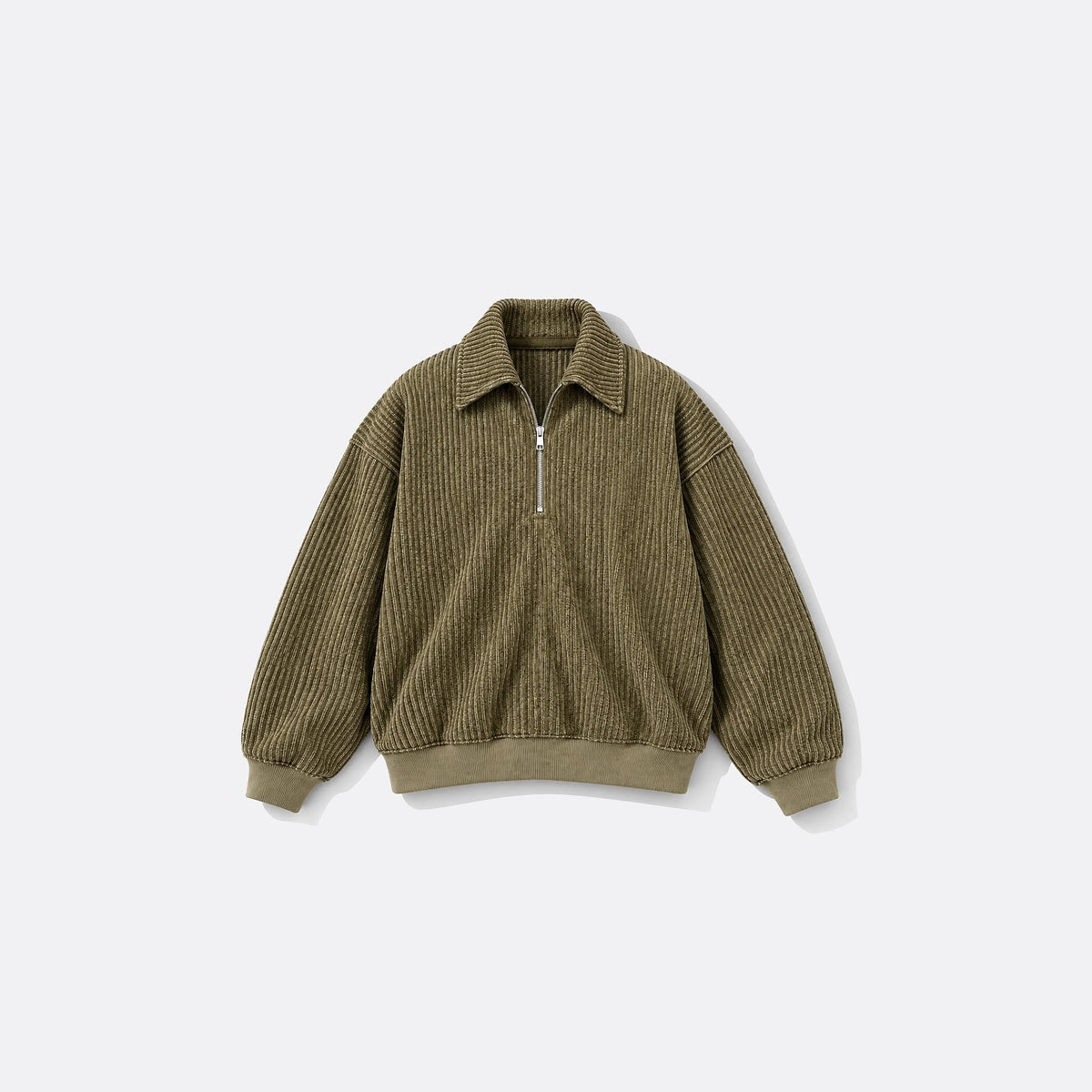 Classic Collar Zip Pullover from Song for the Mute