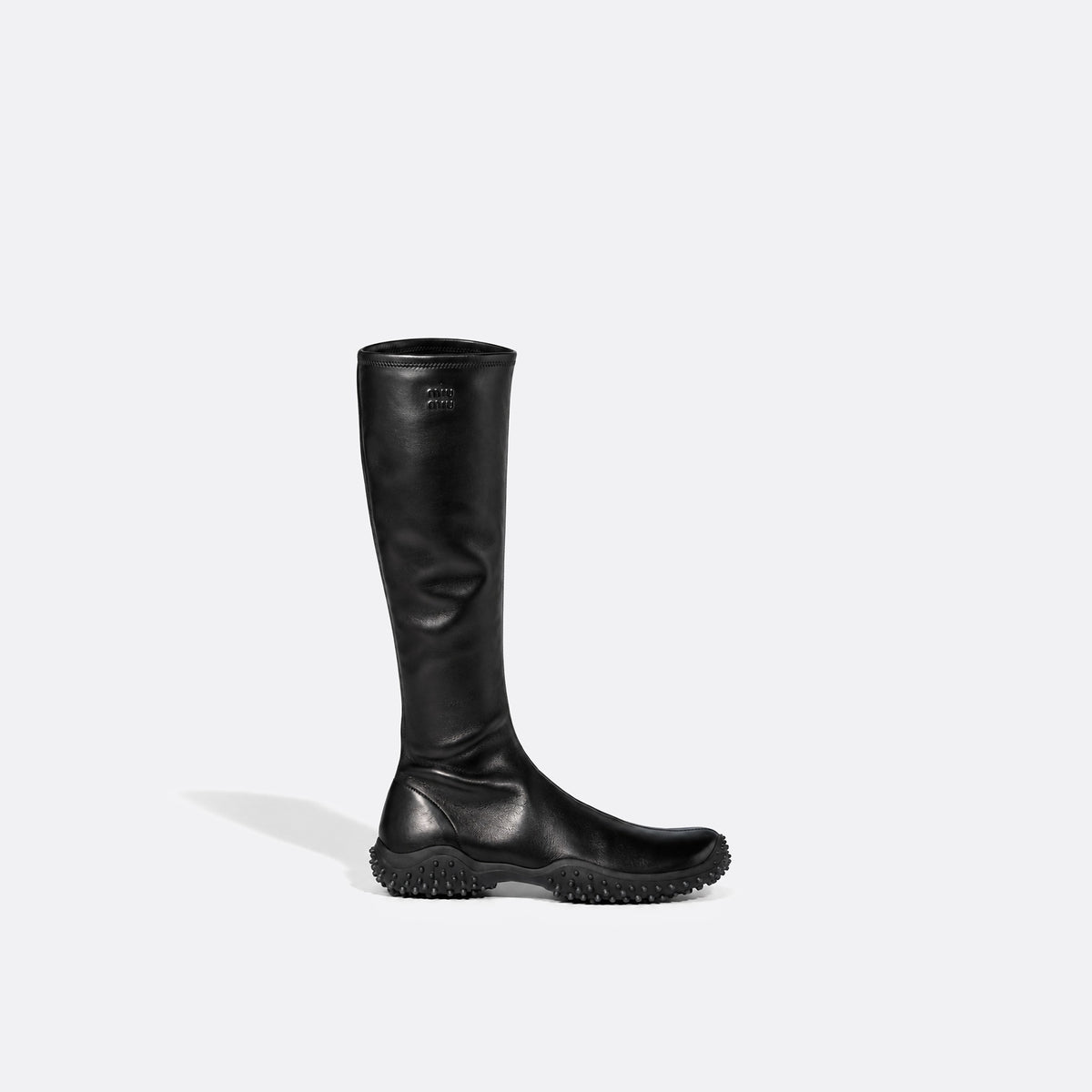 Stretch Nappa Leather Boots from Miu Miu