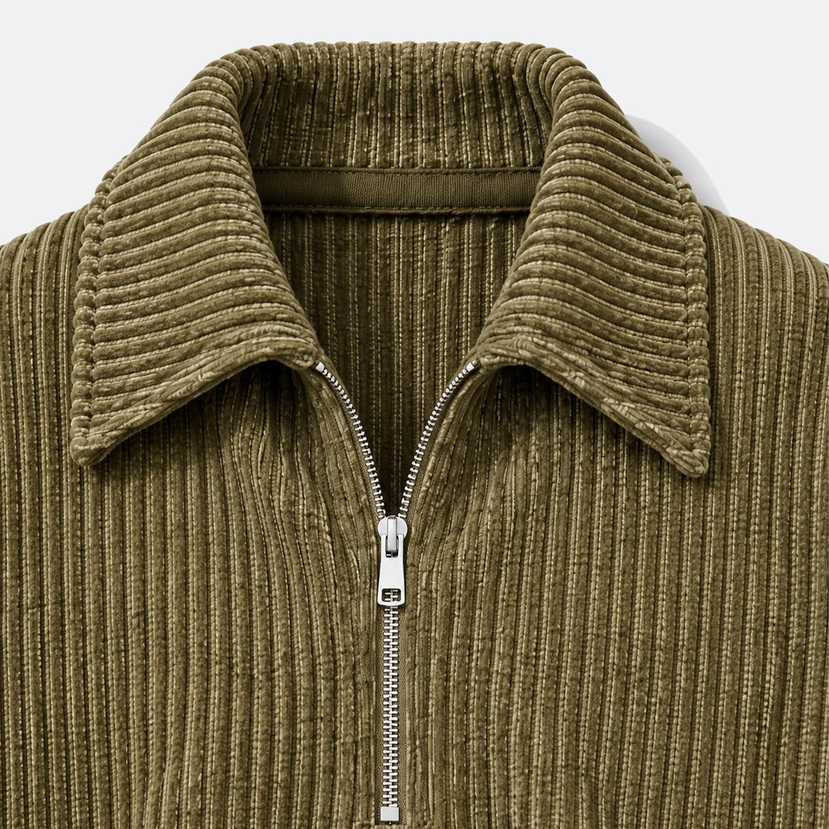 Classic Collar Zip Pullover from Song for the Mute
