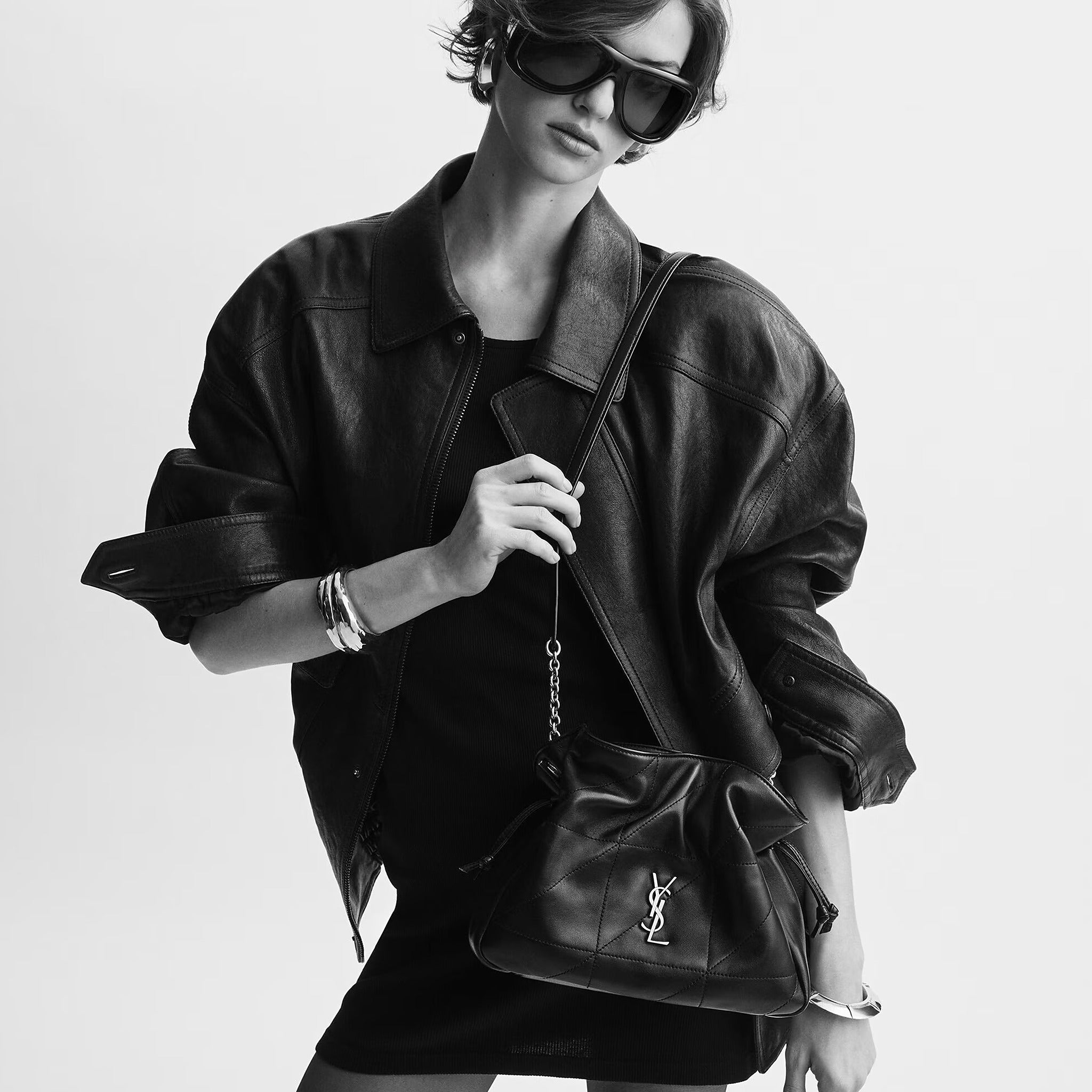 Jamie Mini Clutch Bag from Saint Laurent