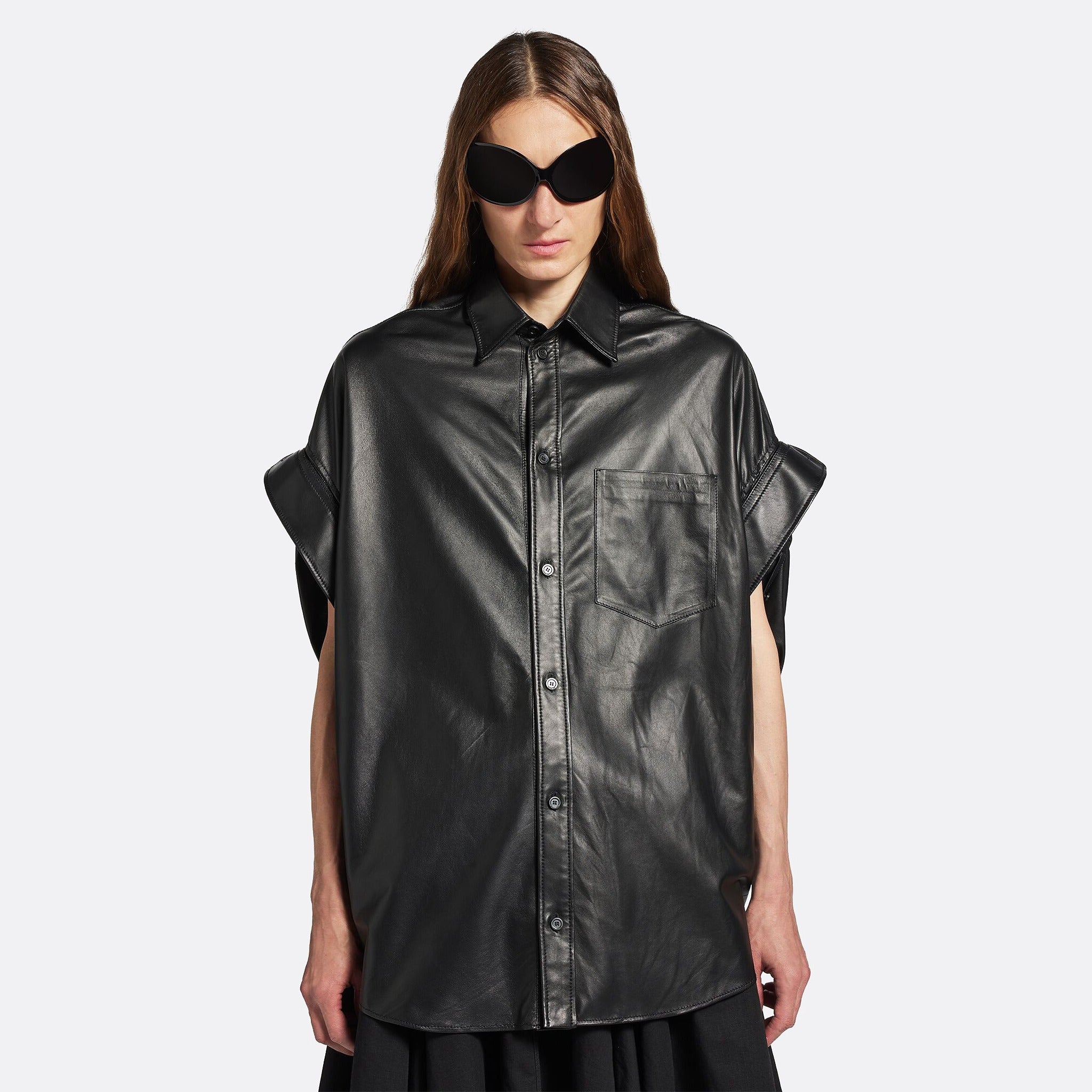 Tucked Sleeves Shirt from Balenciaga