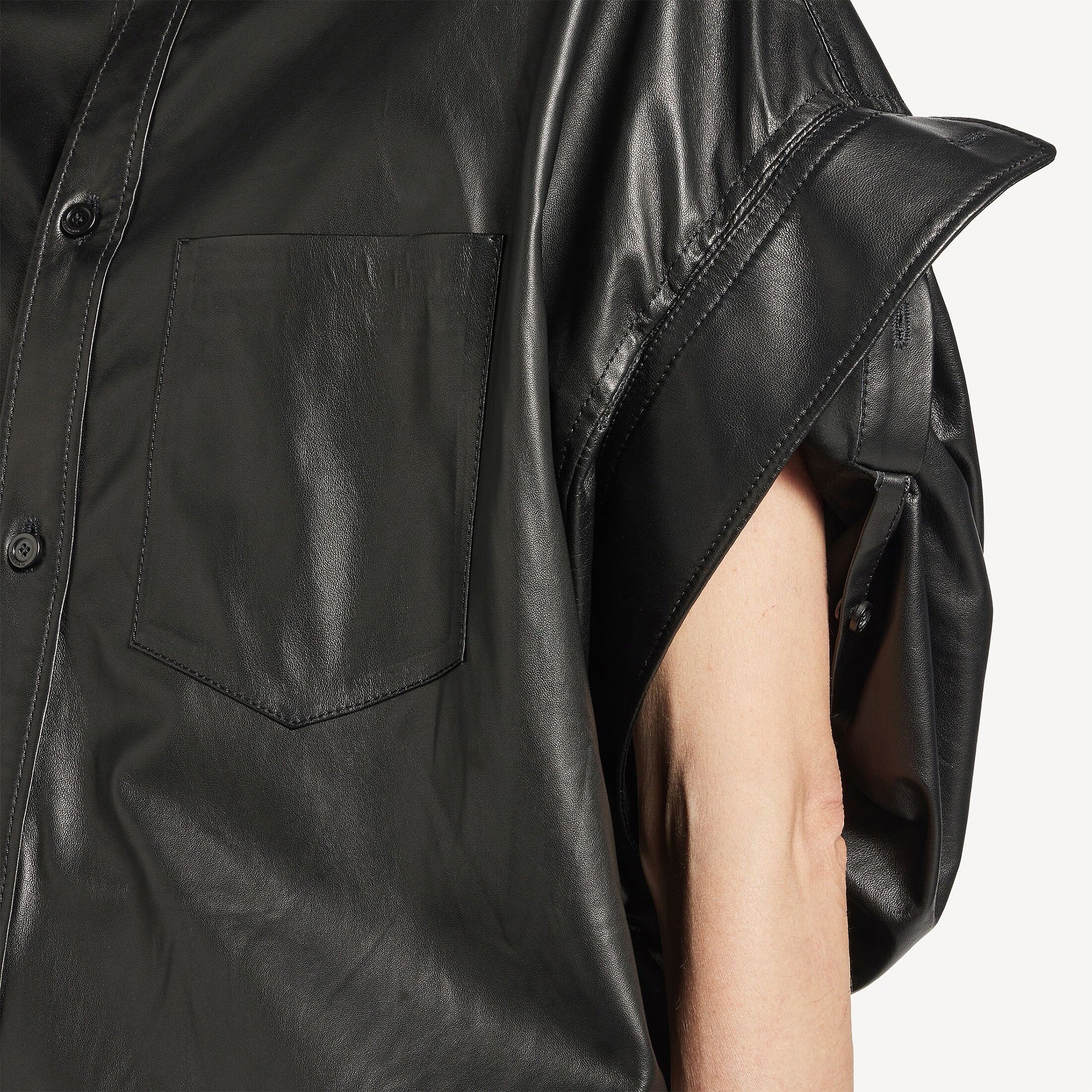 Tucked Sleeves Shirt from Balenciaga