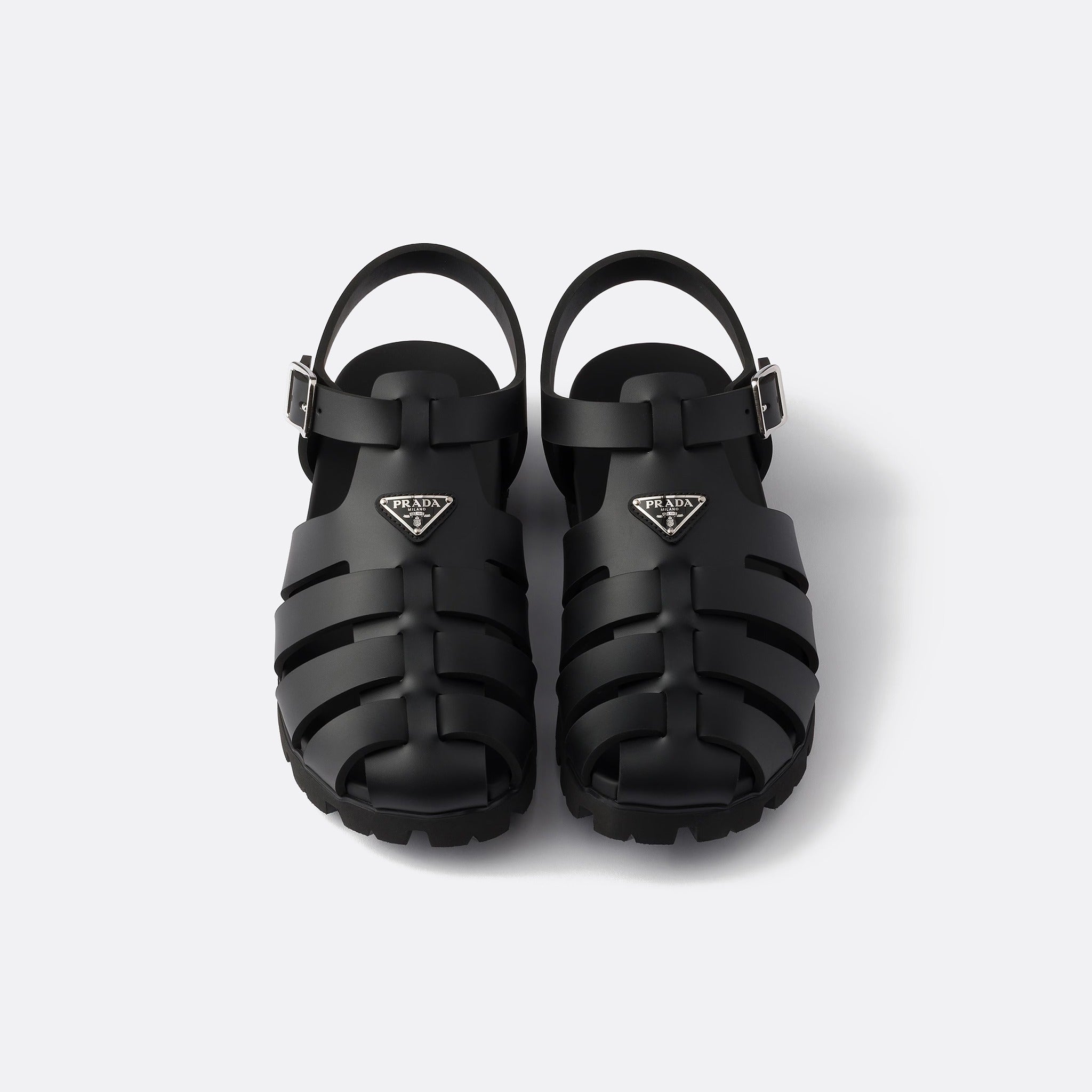 Rubber Fisherman Sandals from Prada