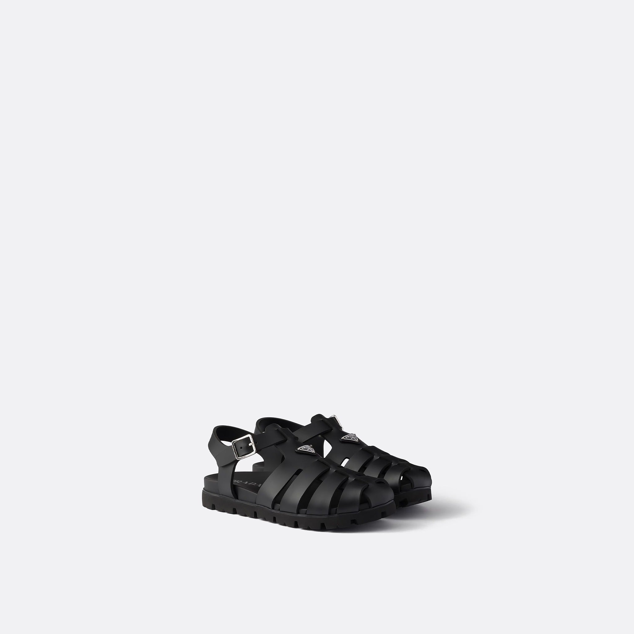 Rubber Fisherman Sandals from Prada